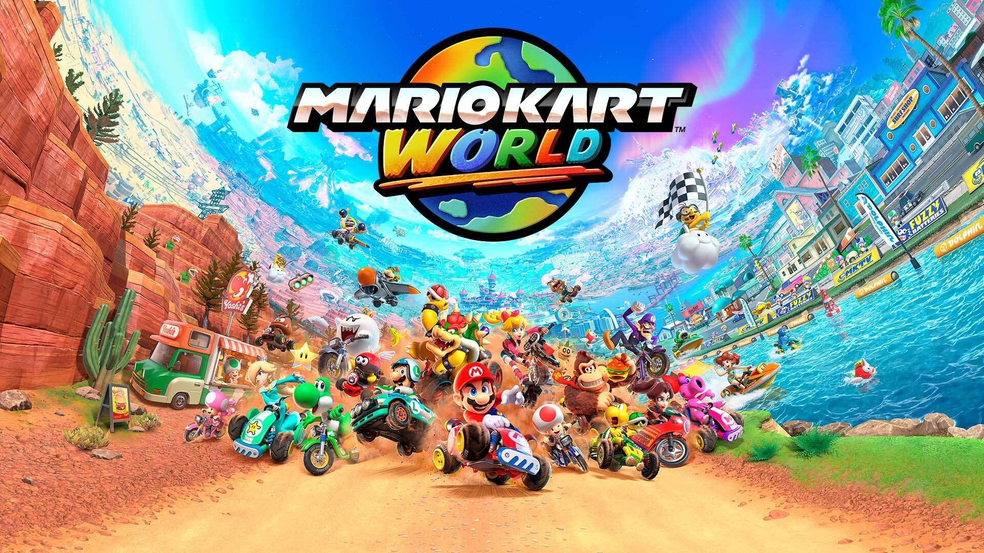 1920x1080 Mario Kart World Direct Revs Up New Details On The Biggest Mario Kart Ever To Nintendo Switch 2 At Launch