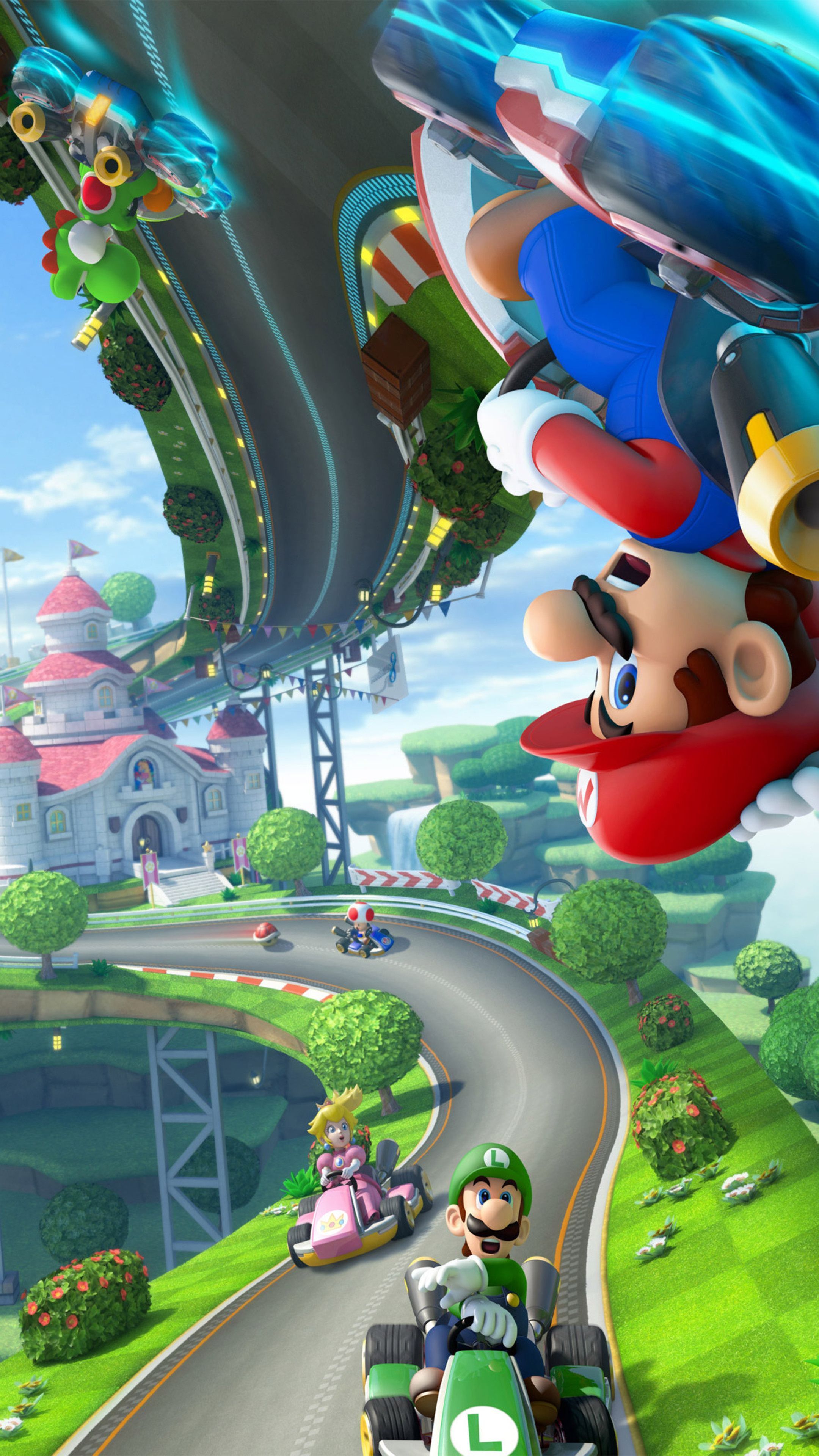 2160x3840 Mario Kart Wallpaper