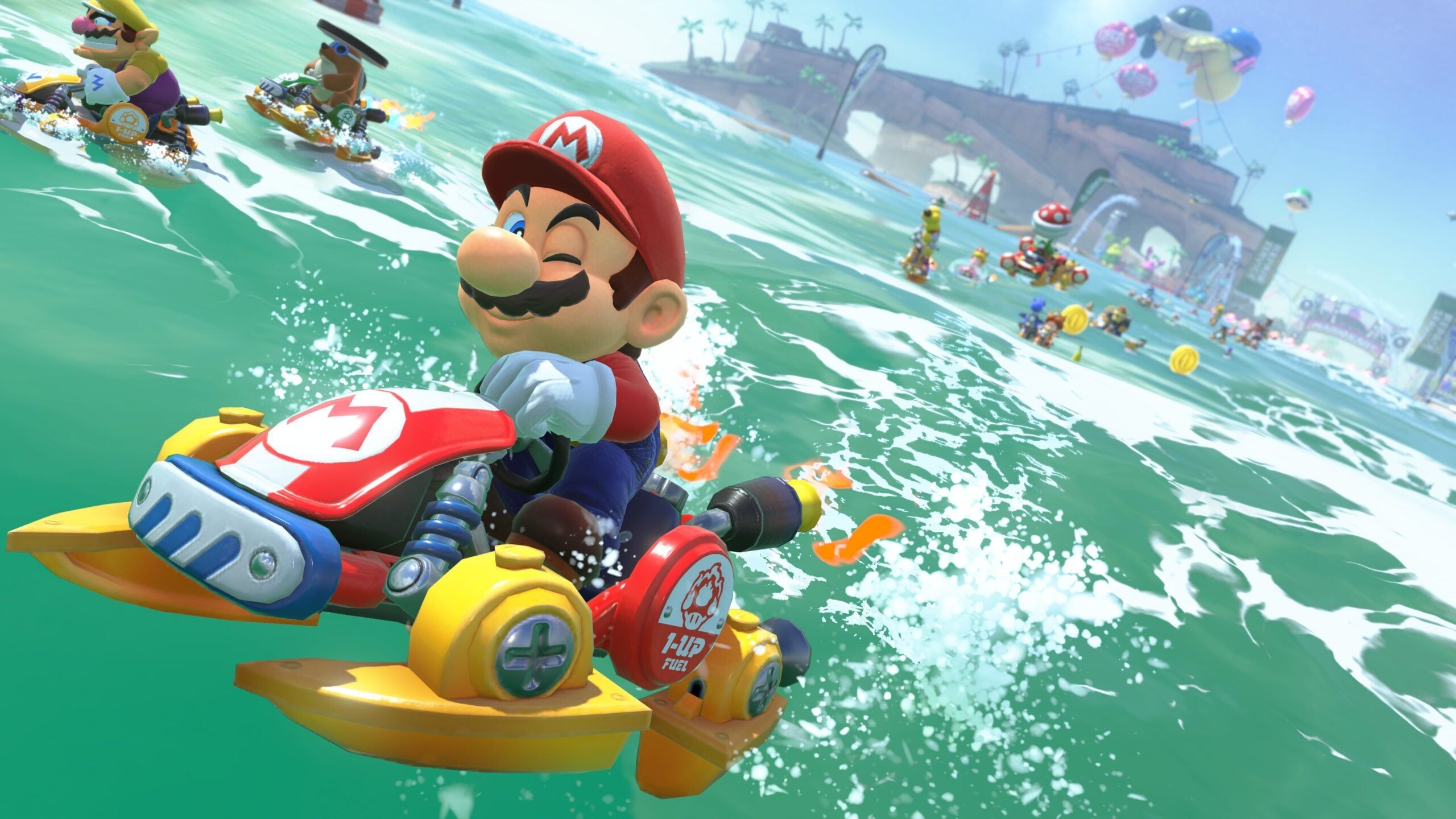 2560x1440 Gallery: 110 Mario Kart World screenshots show off new characters and courses