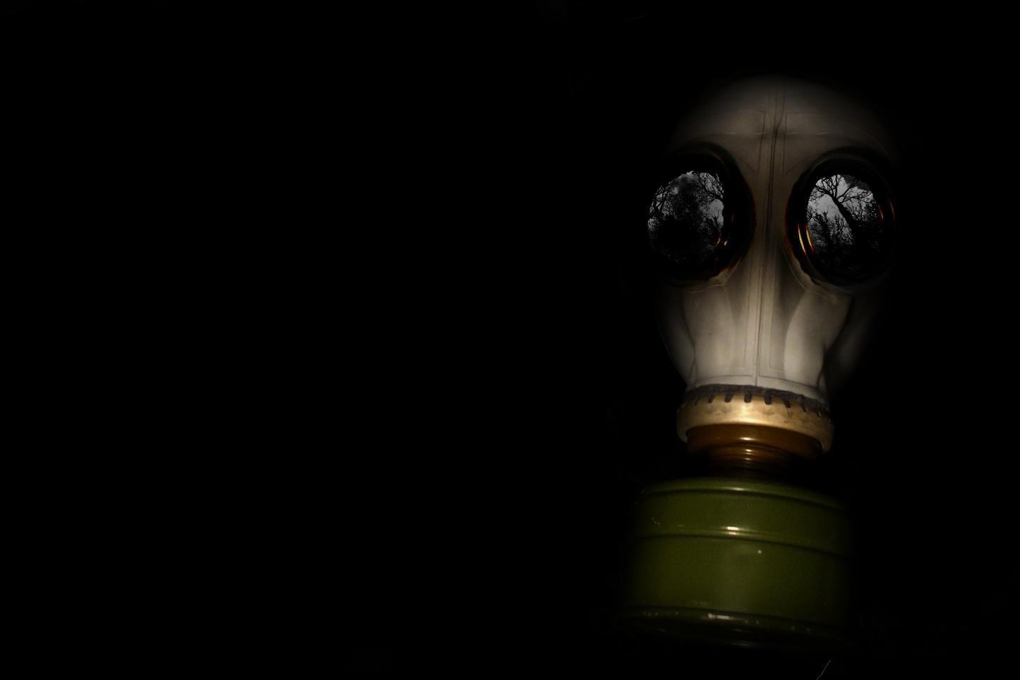 1440x960 Gas Mask wallpaper HD for desktop background