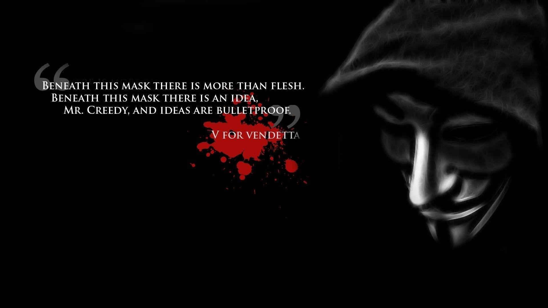 1920x1080 V for Vendetta Wallpaper HD