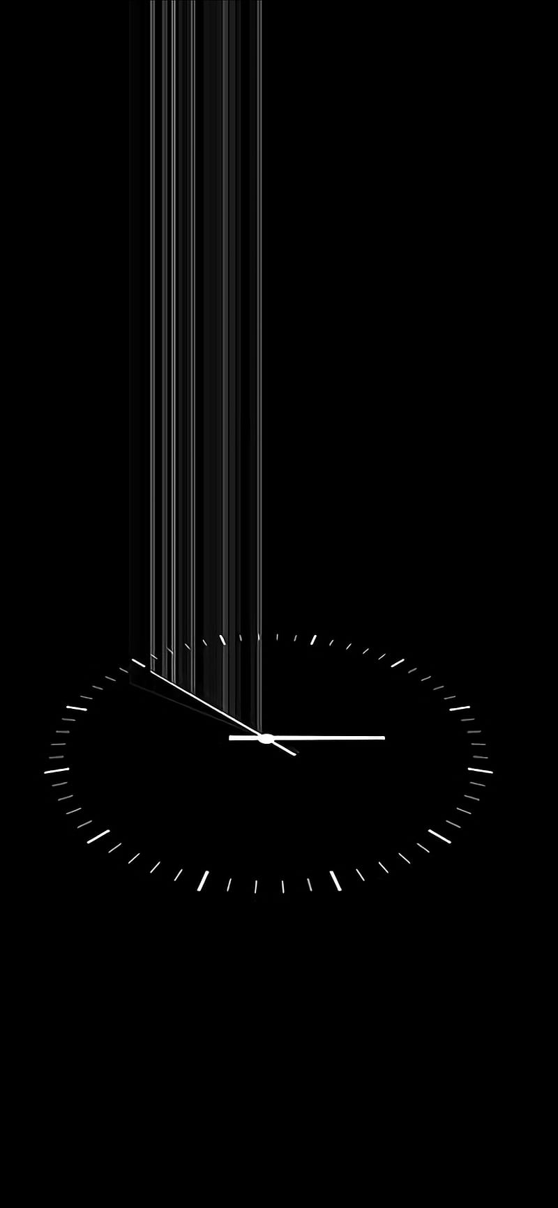 800x1733 Interstellar, black hole, destiny, star, black, singularity, clock, time, galaxy, HD phone wallpaper