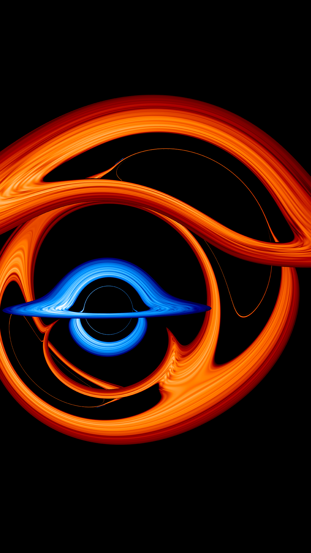1080x1920 NASA SVS. Black Hole Desktop & Phone Wallpaper