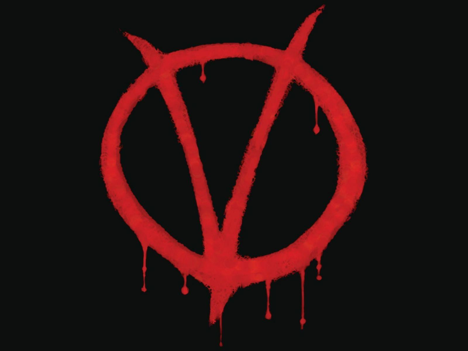 1600x1200 Central Wallpaper: V For Vendetta Logos & Guy Fawkes Mask HD