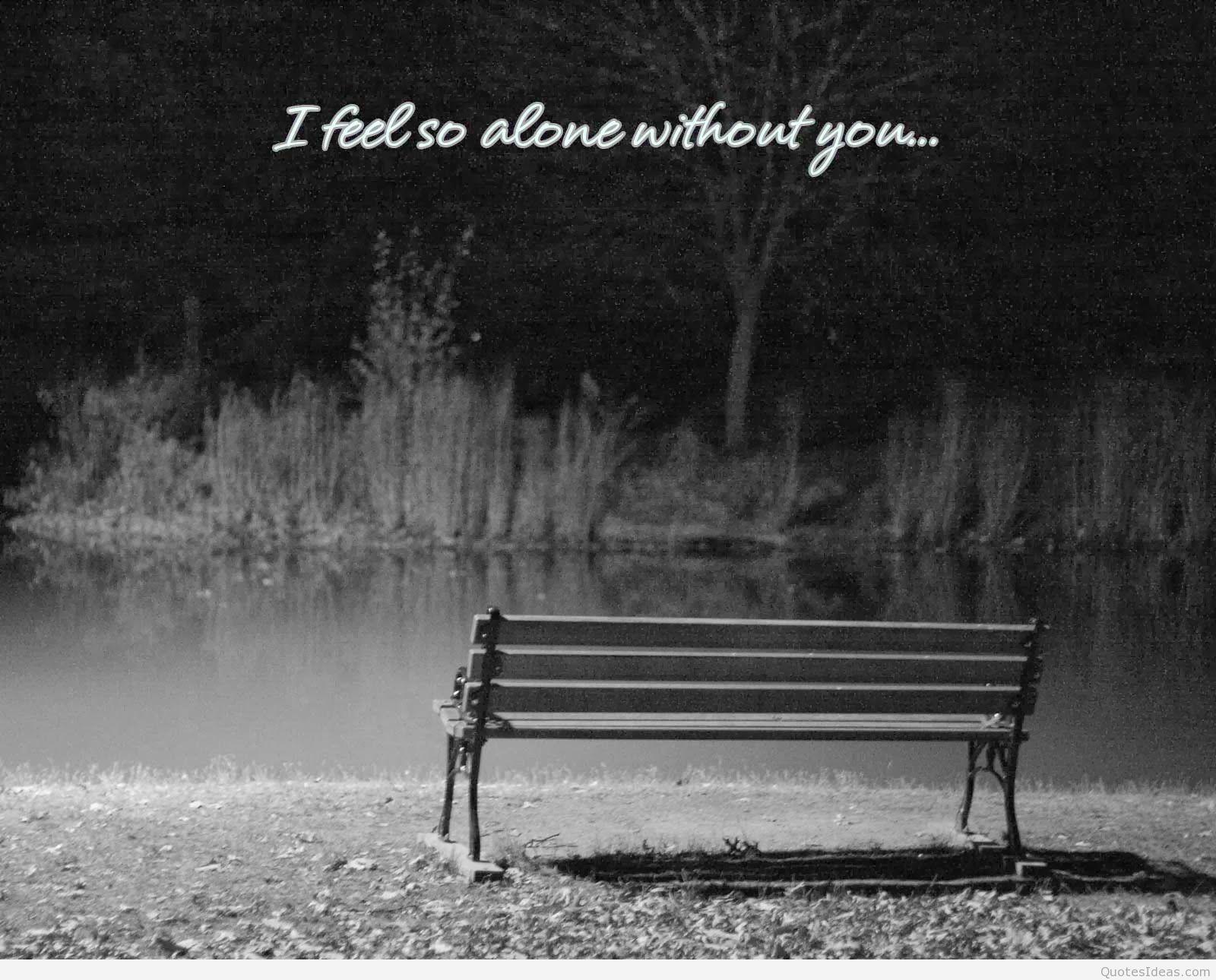 Download Forever Alone Quotes Wallpaper | Wallpapers.com