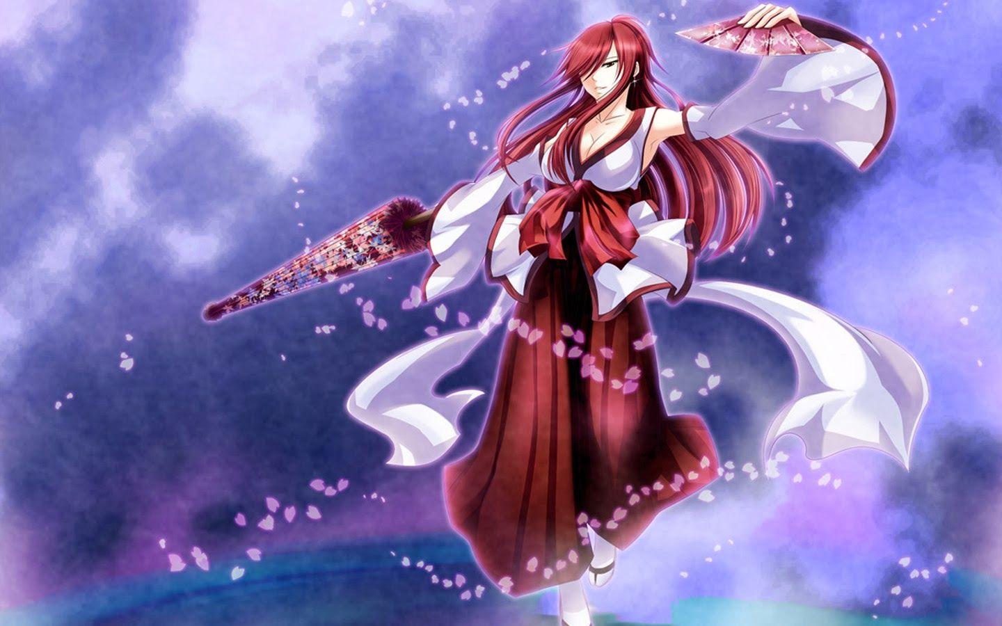 1440x900 Fairy Tail Erza Wallpaper