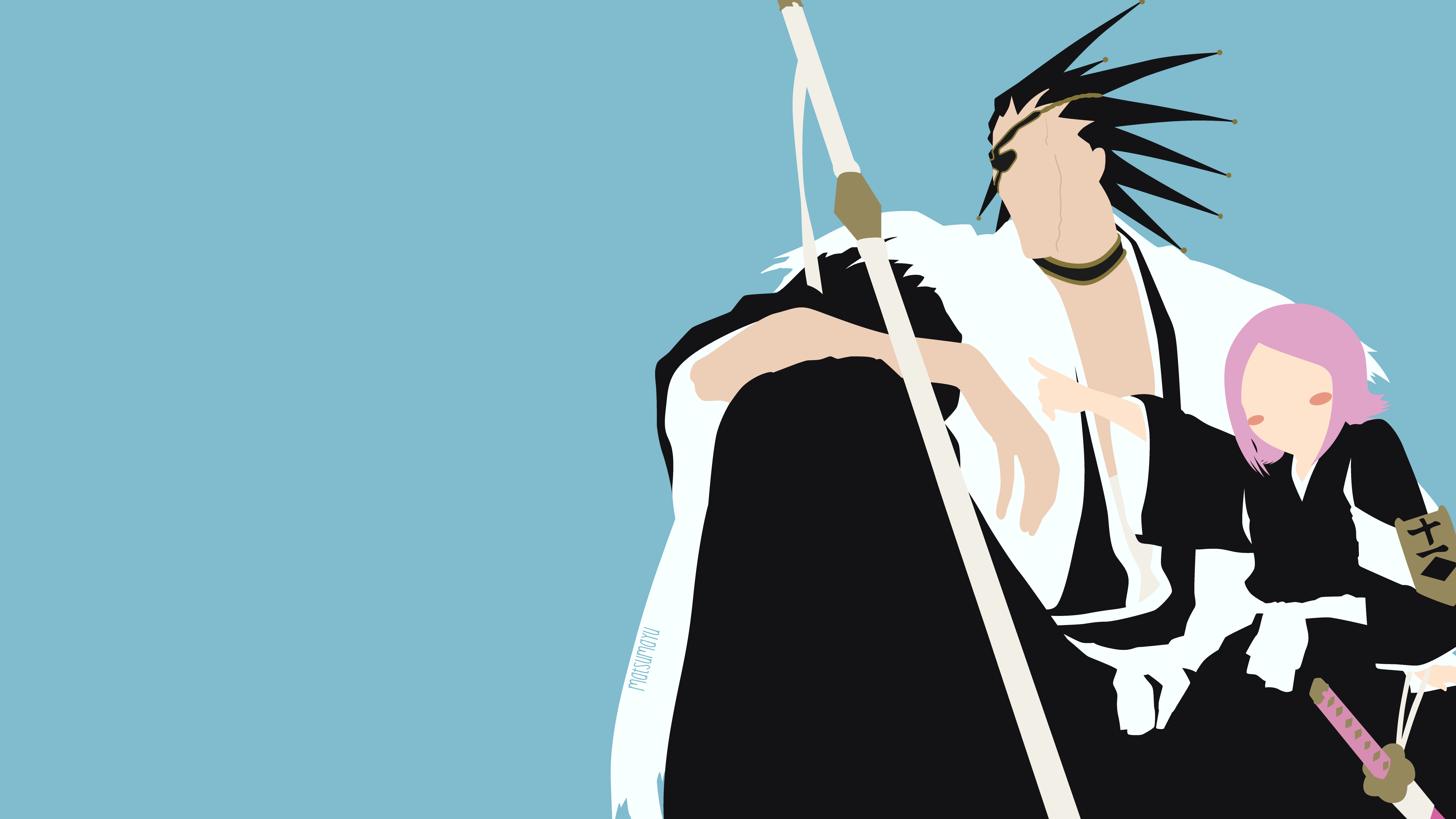 5443x3061 Yachiru Kusajishi, Kenpachi Zaraki Wallpaper And Background