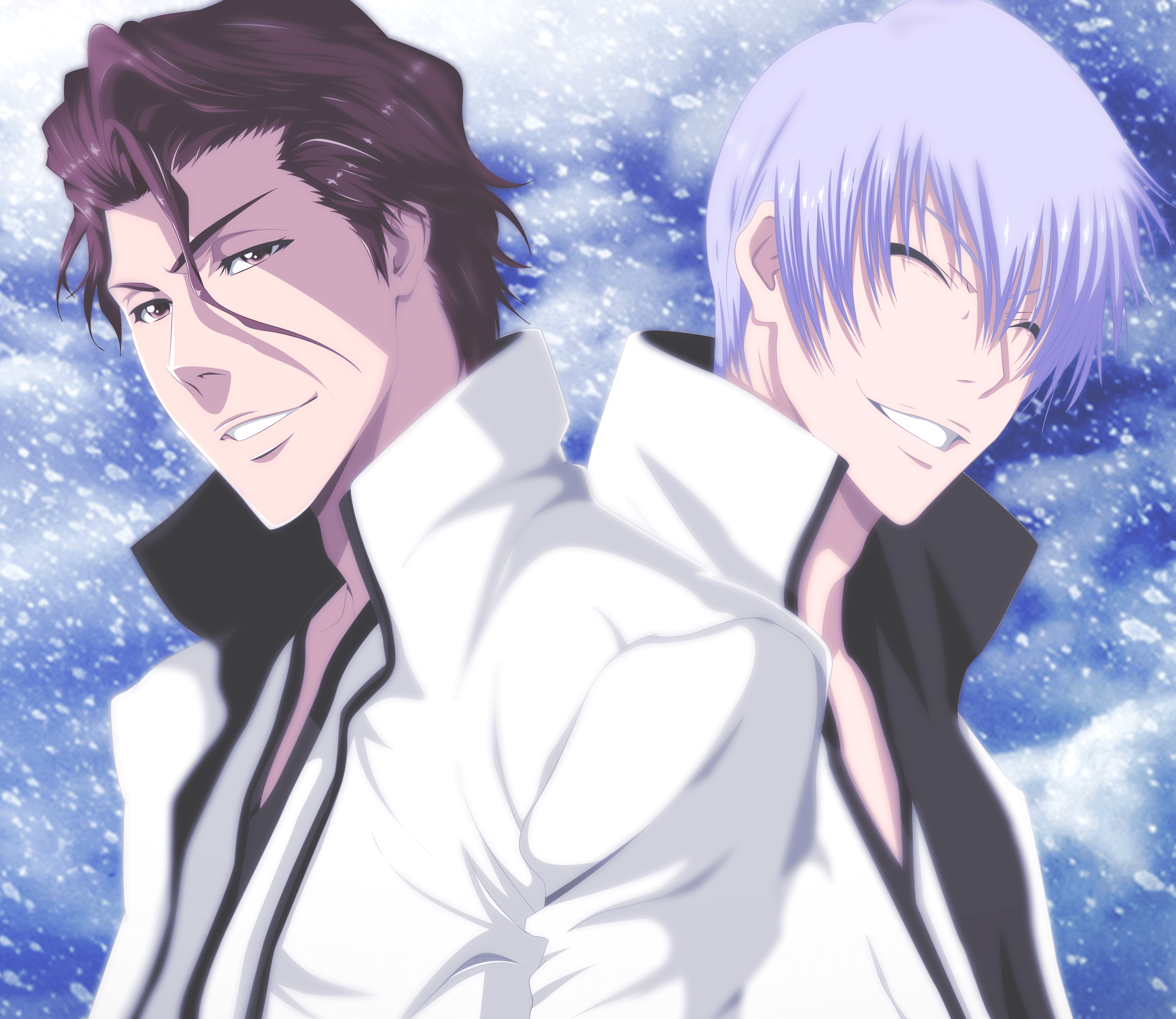 3000x2600 Sōsuke Aizen, Gin Ichimaru Wallpaper And Background Ichimaru