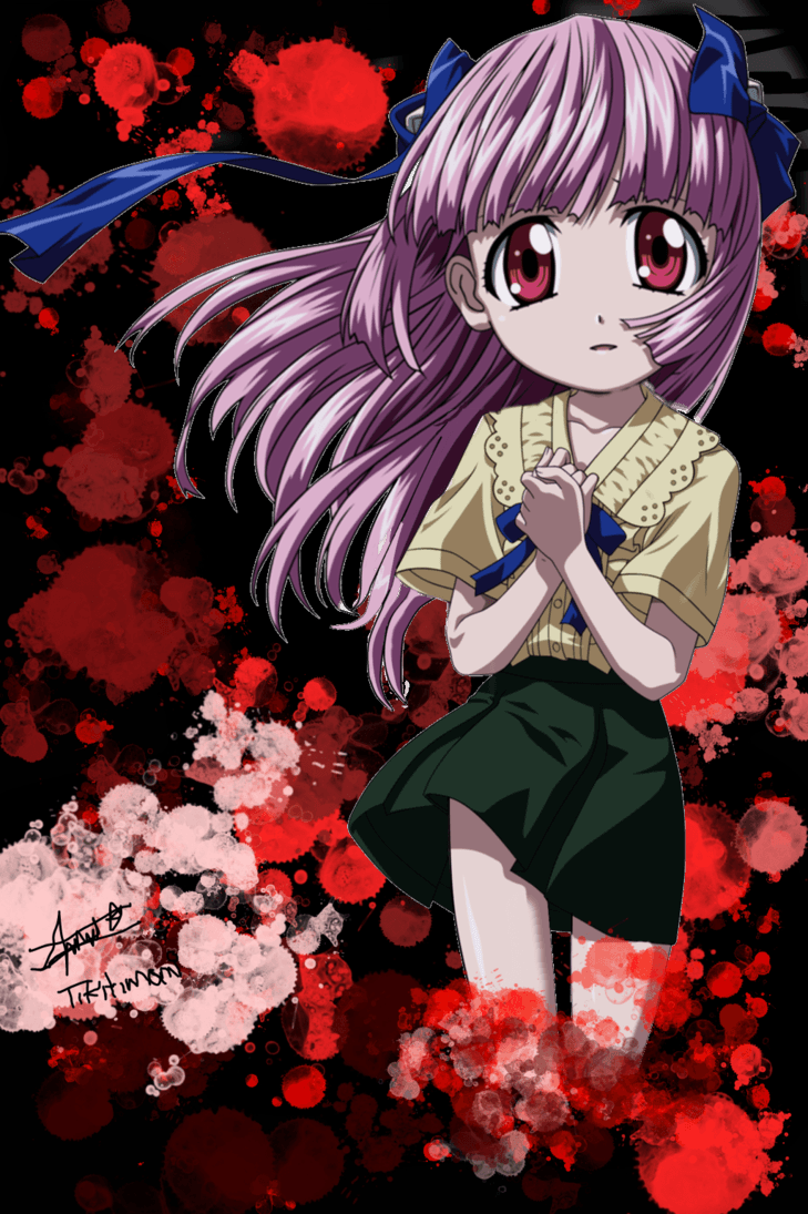 729x1095 Mariko ( ) of elfen lied in chibi
