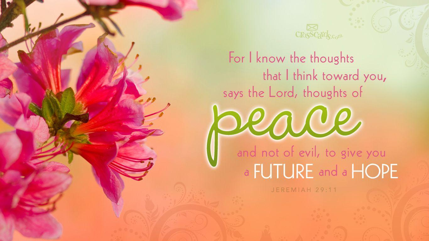 1366x768 Free download Thoughts of Peace Wallpaper Christian Wallpaper