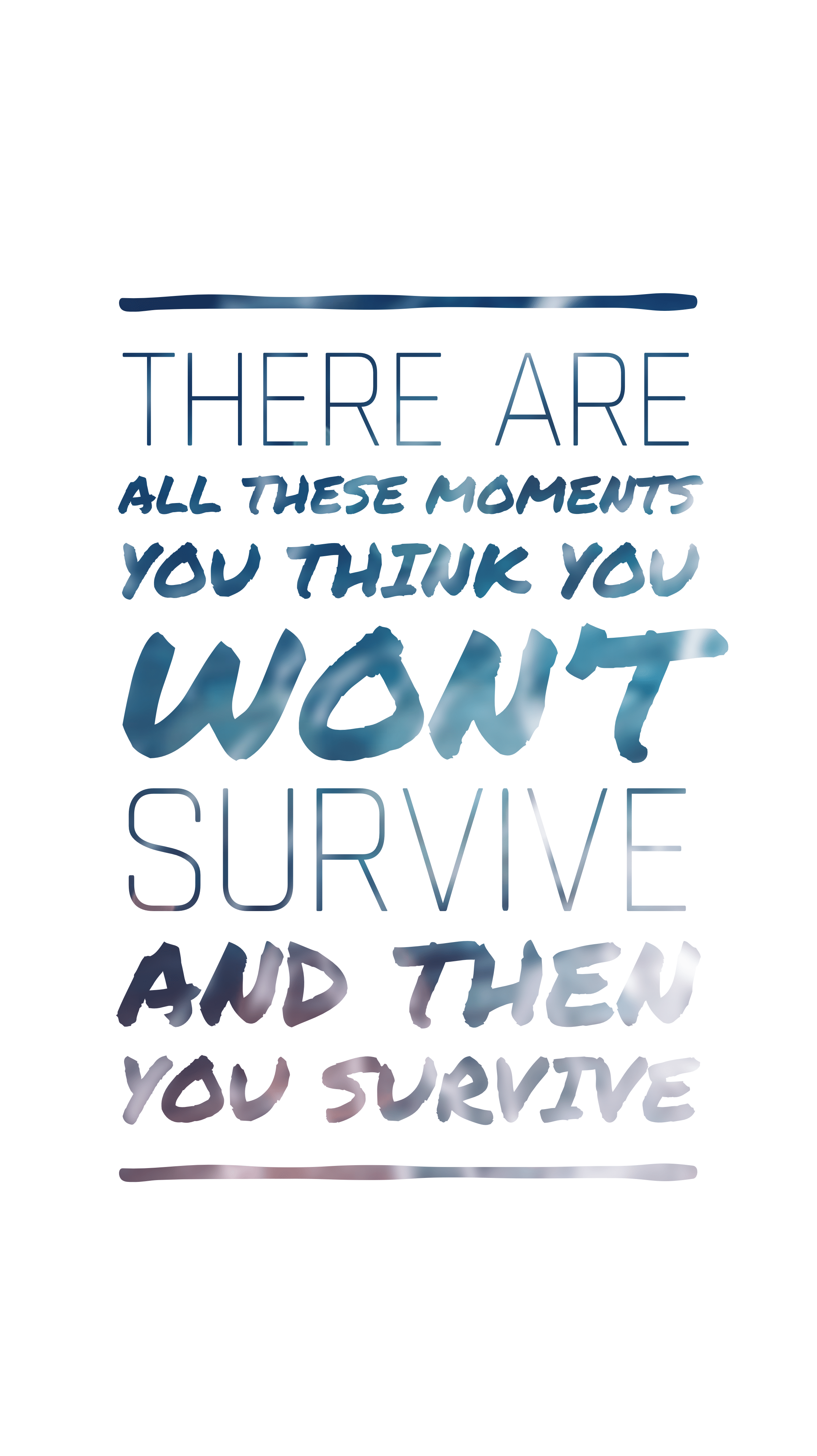 2245x4000 There are all these moments you think you won't survive. And then