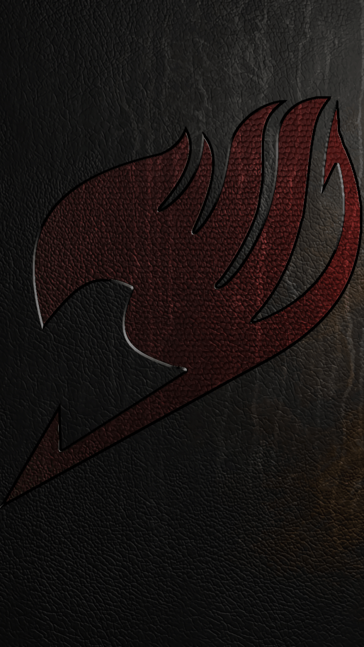 750x1334 Wallpaper Mobile Fairy Tail Logo