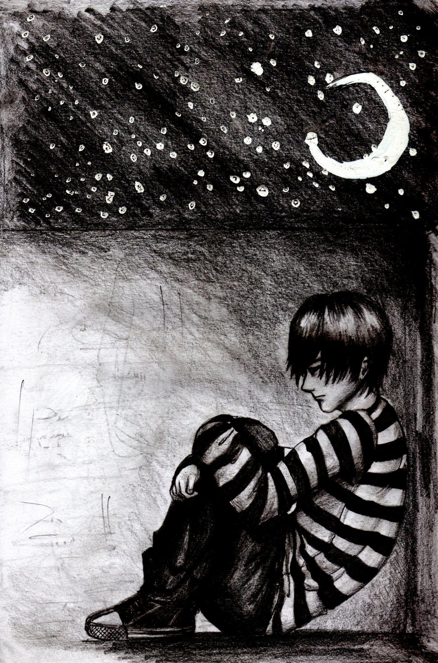 1520x2301 Sad Boy Alone In Love