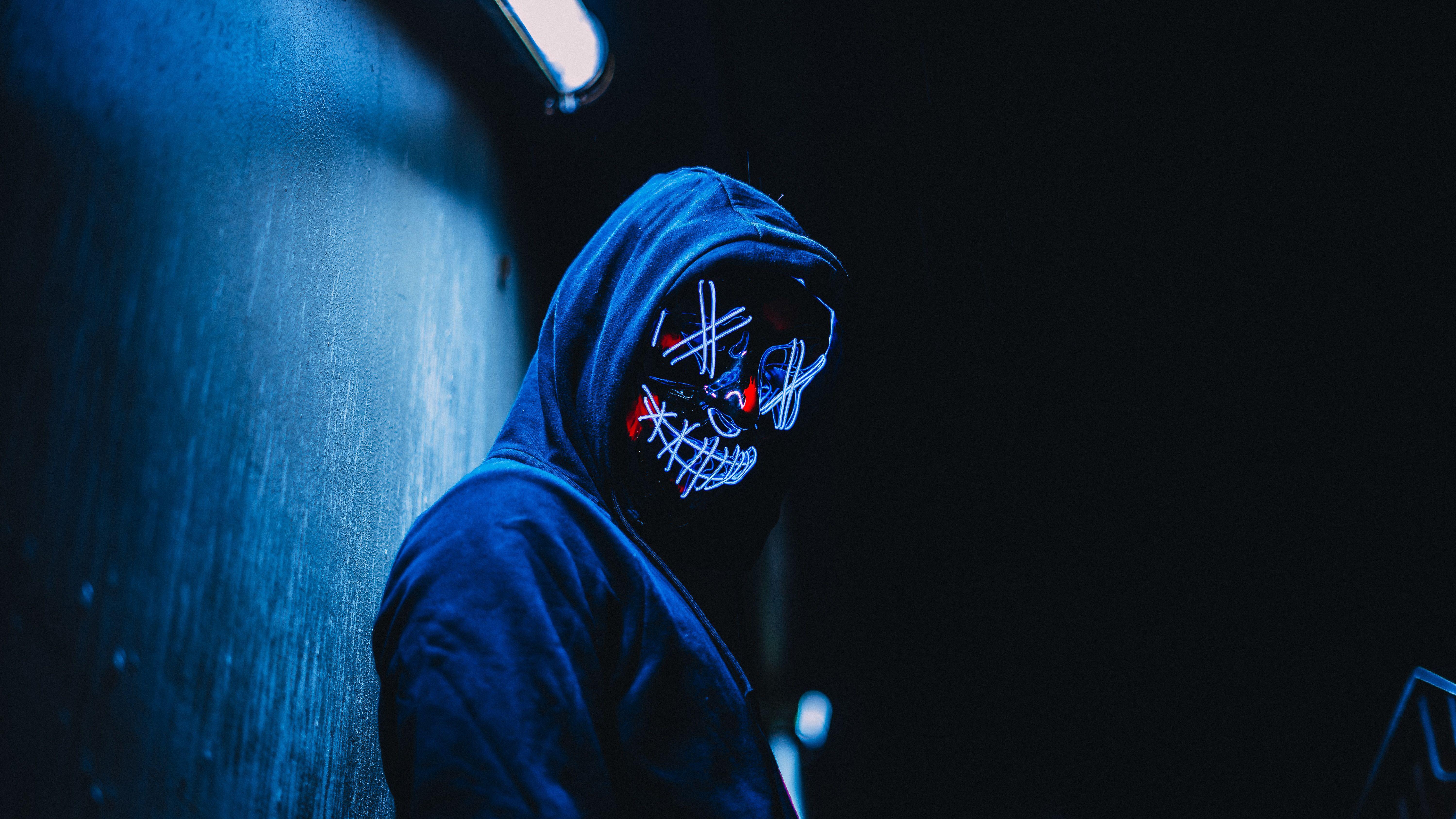 6000x3375 Mask 5k Retina Ultra HD Wallpaper. Background Imagex3375