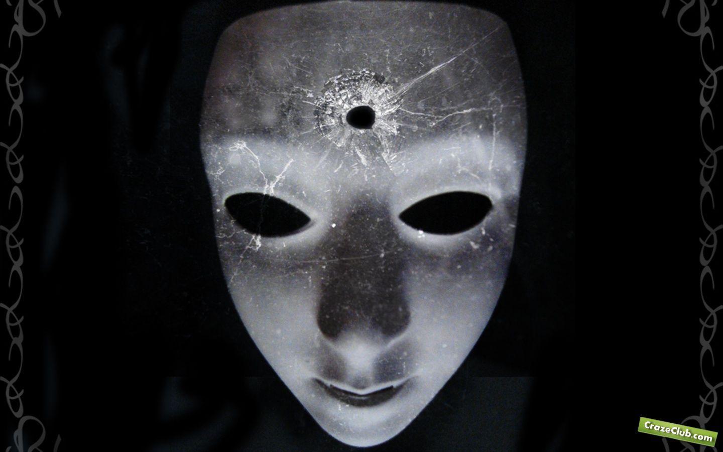 1440x900 Masks Wallpaper