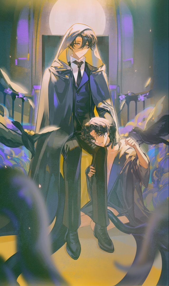 711x1200 The Fool & Amon (Lord of the Mysteries)