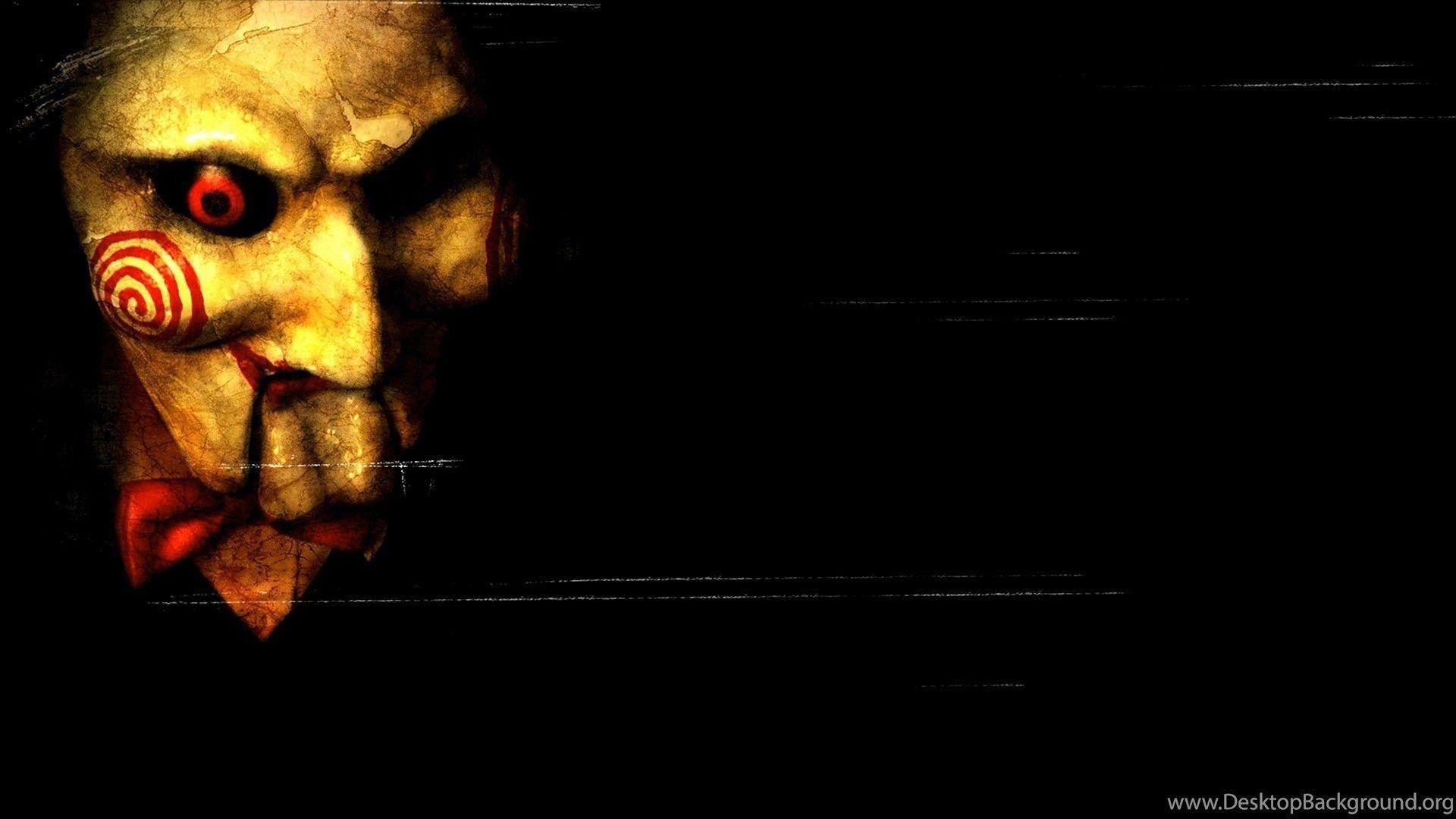 1920x1080 SAW Horror Dark Thriller Evil 1saw Mask Clown Wallpaper
