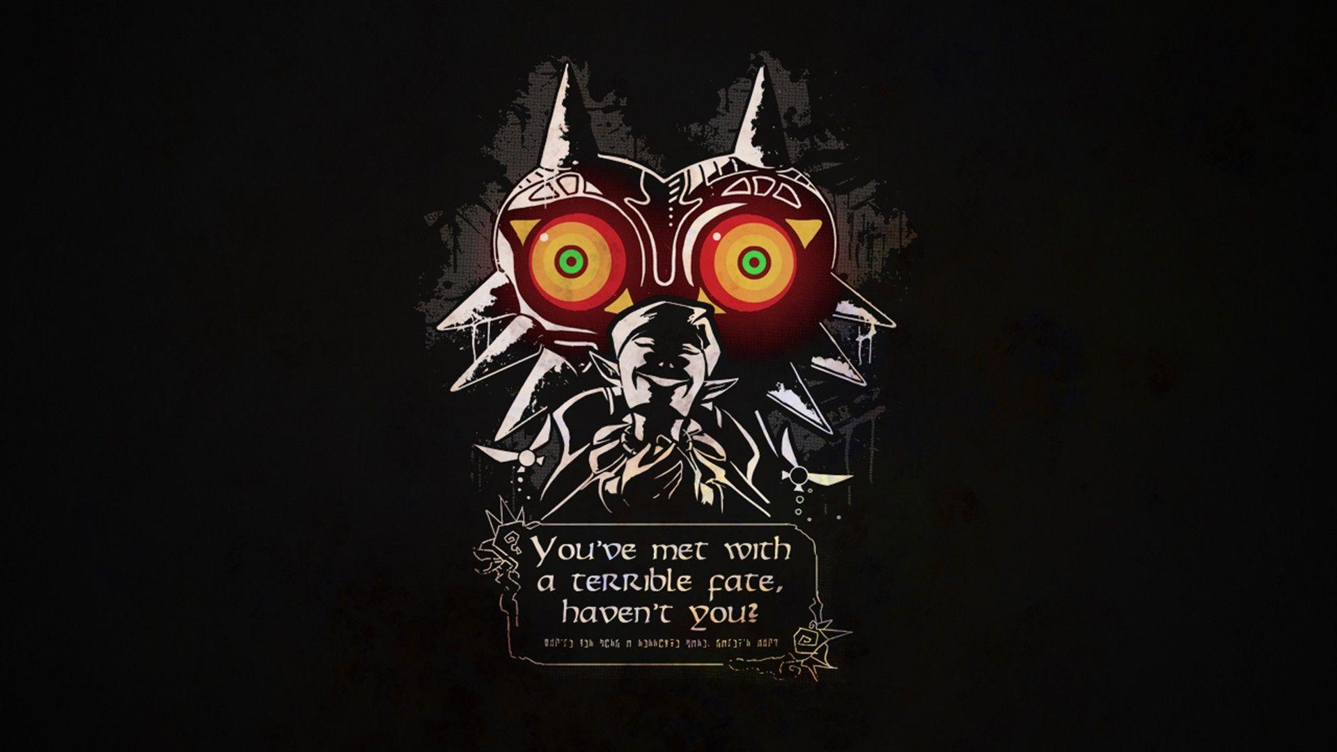 1920x1080 Zelda Majora's Mask 3DS Wallpaper