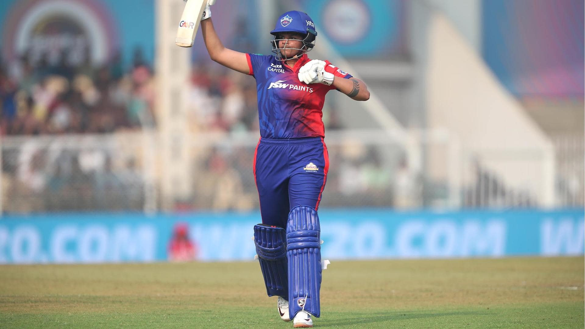 1920x1080 Women's Premier League 2023: Shafali Verma Slams Her Maiden Half Century