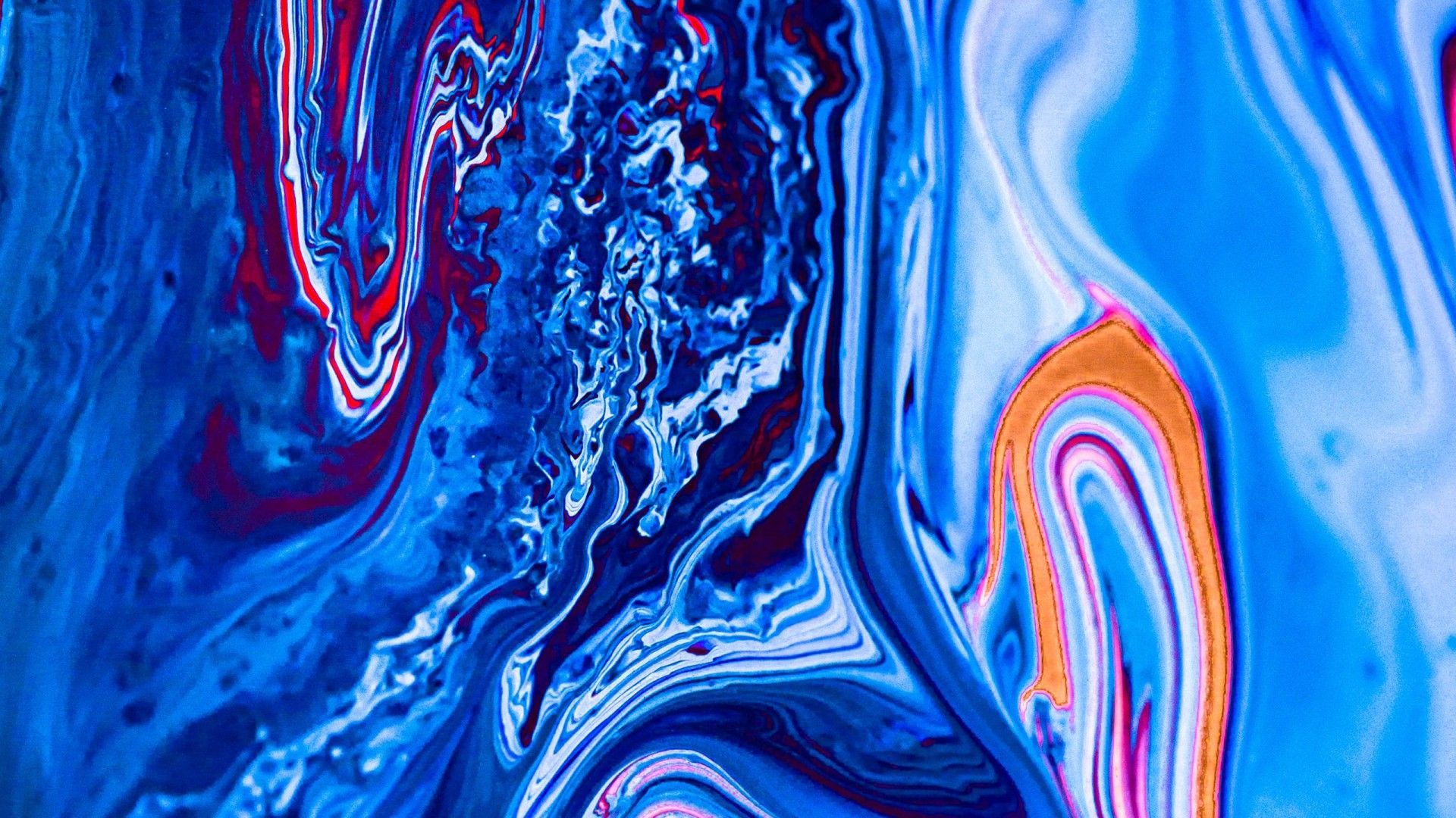 Blue Fluid Art Wallpapers - Top Free Blue Fluid Art Backgrounds ...