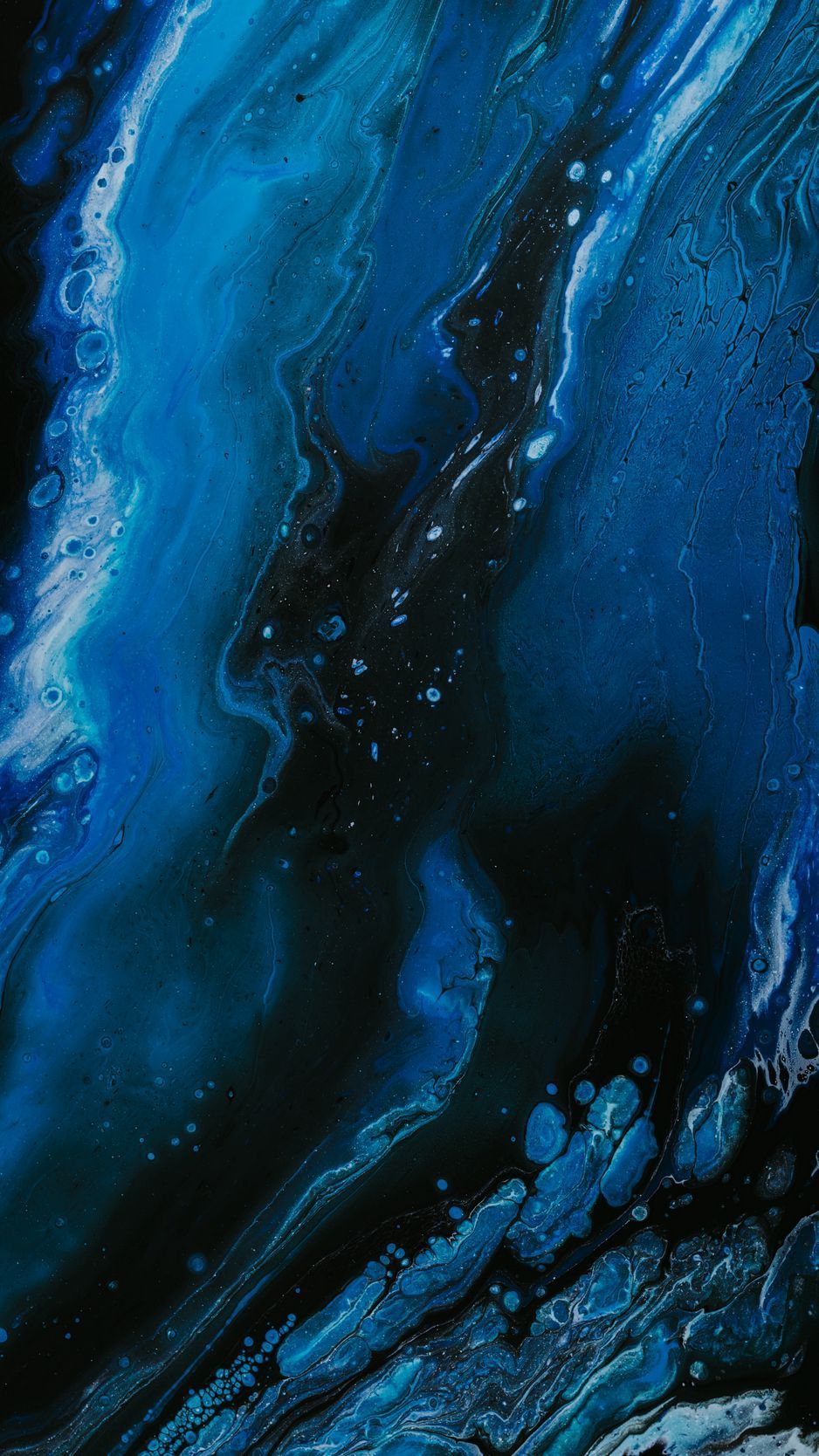 Blue Fluid Art Wallpapers - Top Free Blue Fluid Art Backgrounds ...