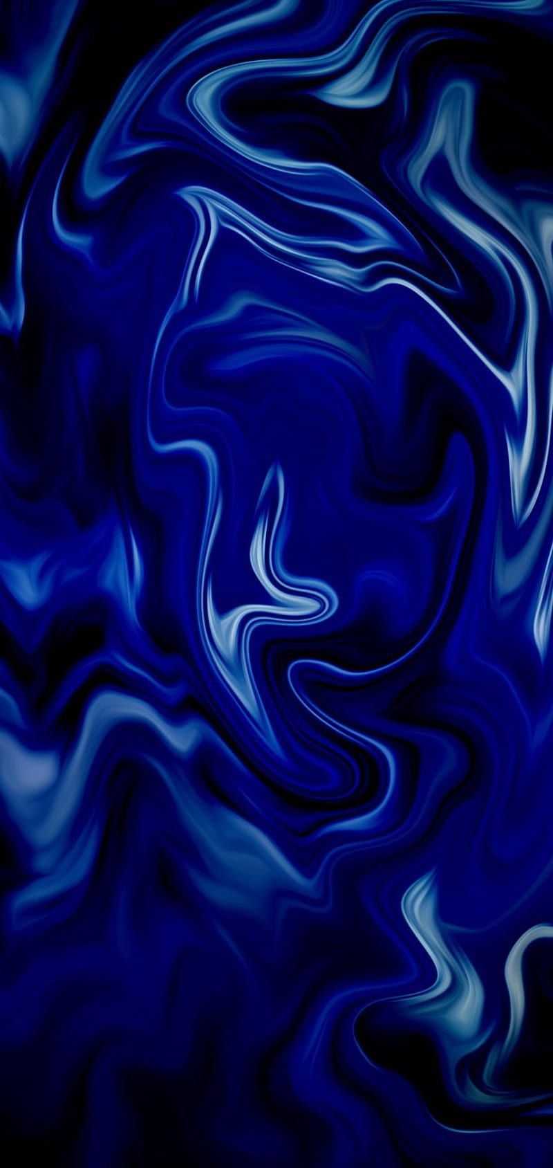 800x1688 Abstractart #liquid #fluid #colors #artist #design #illustrationart #illustration #hop. Dark blue, HD phone wallpaper