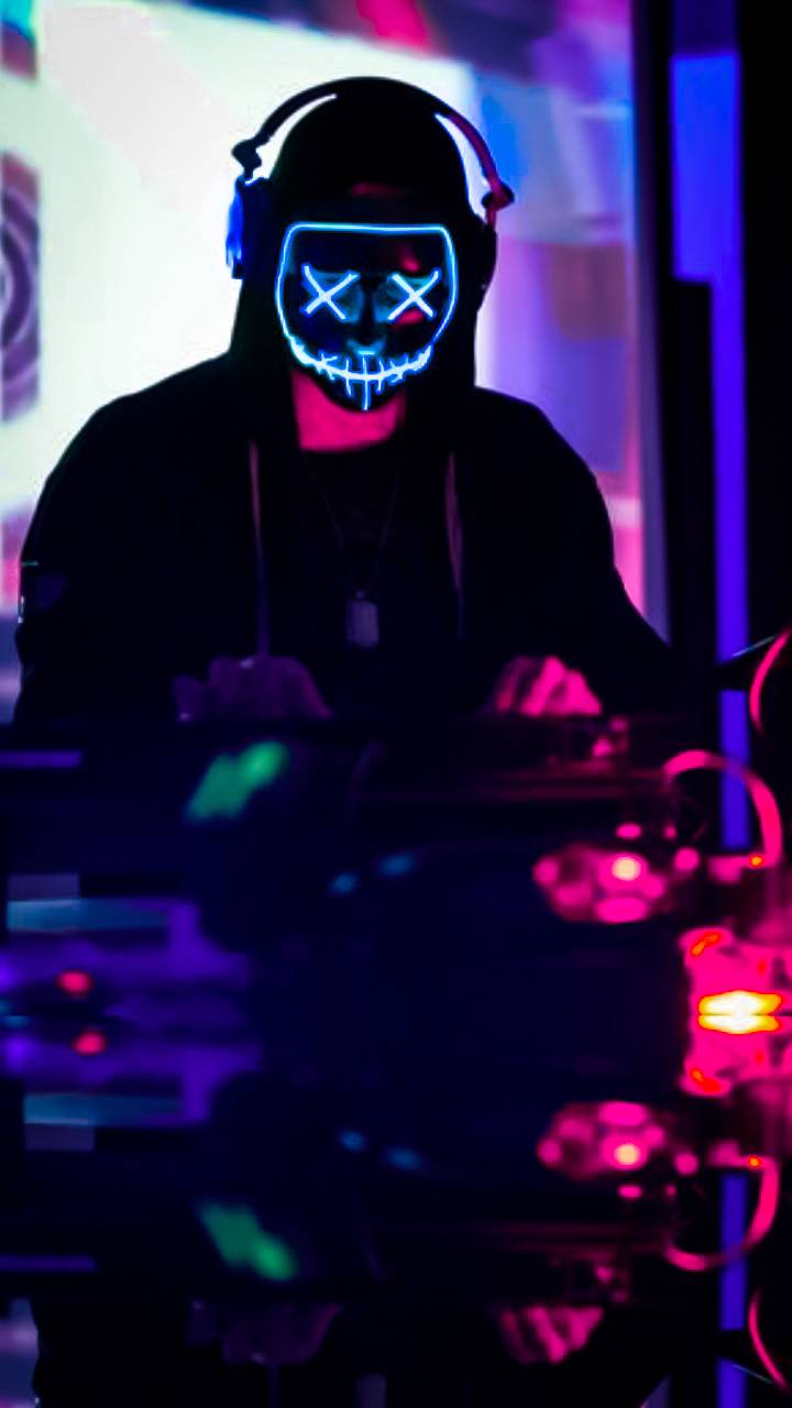 720x1280 Light Mask Wallpaper