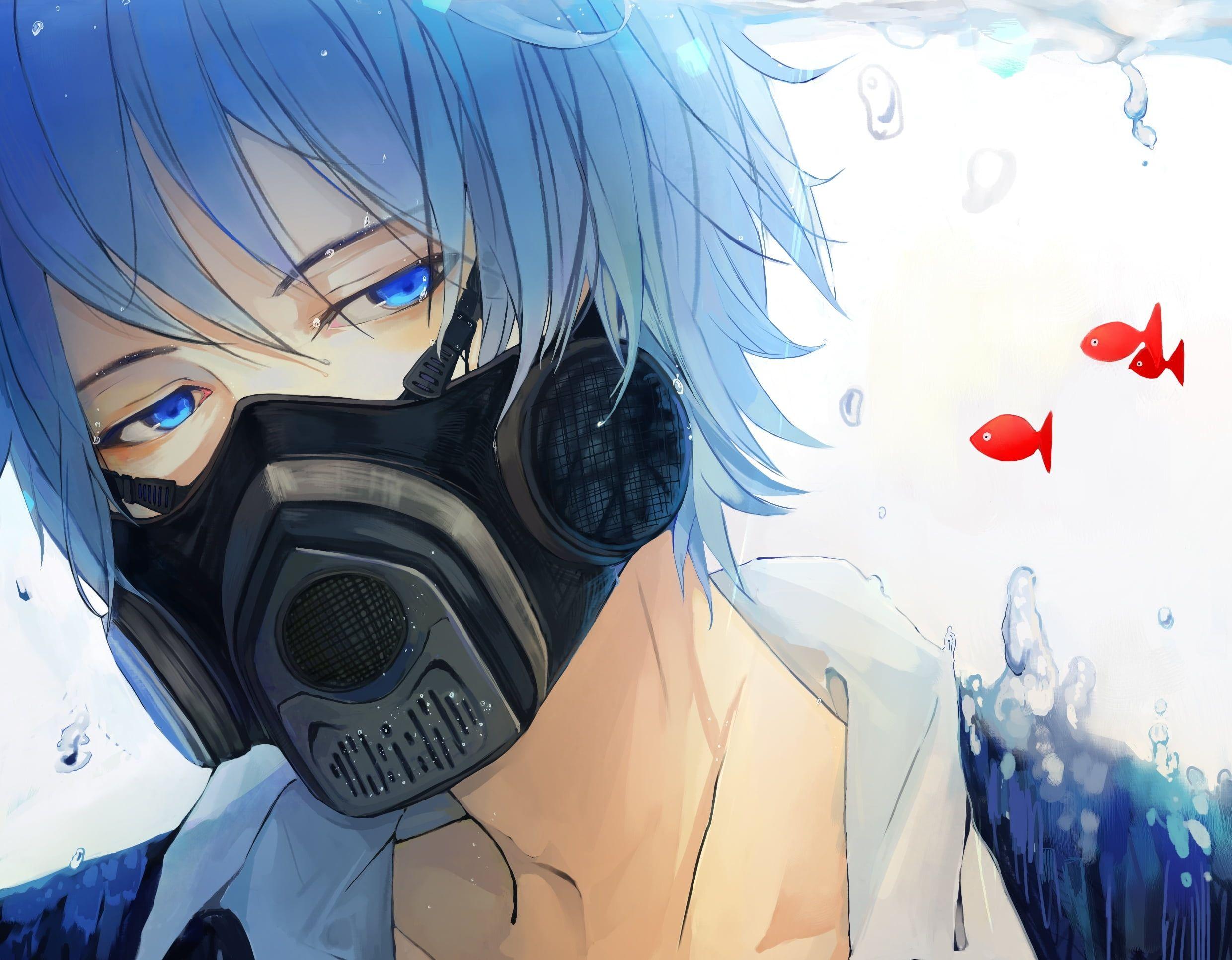 Anime Gas Mask Wallpapers - Top Free Anime Gas Mask Backgrounds