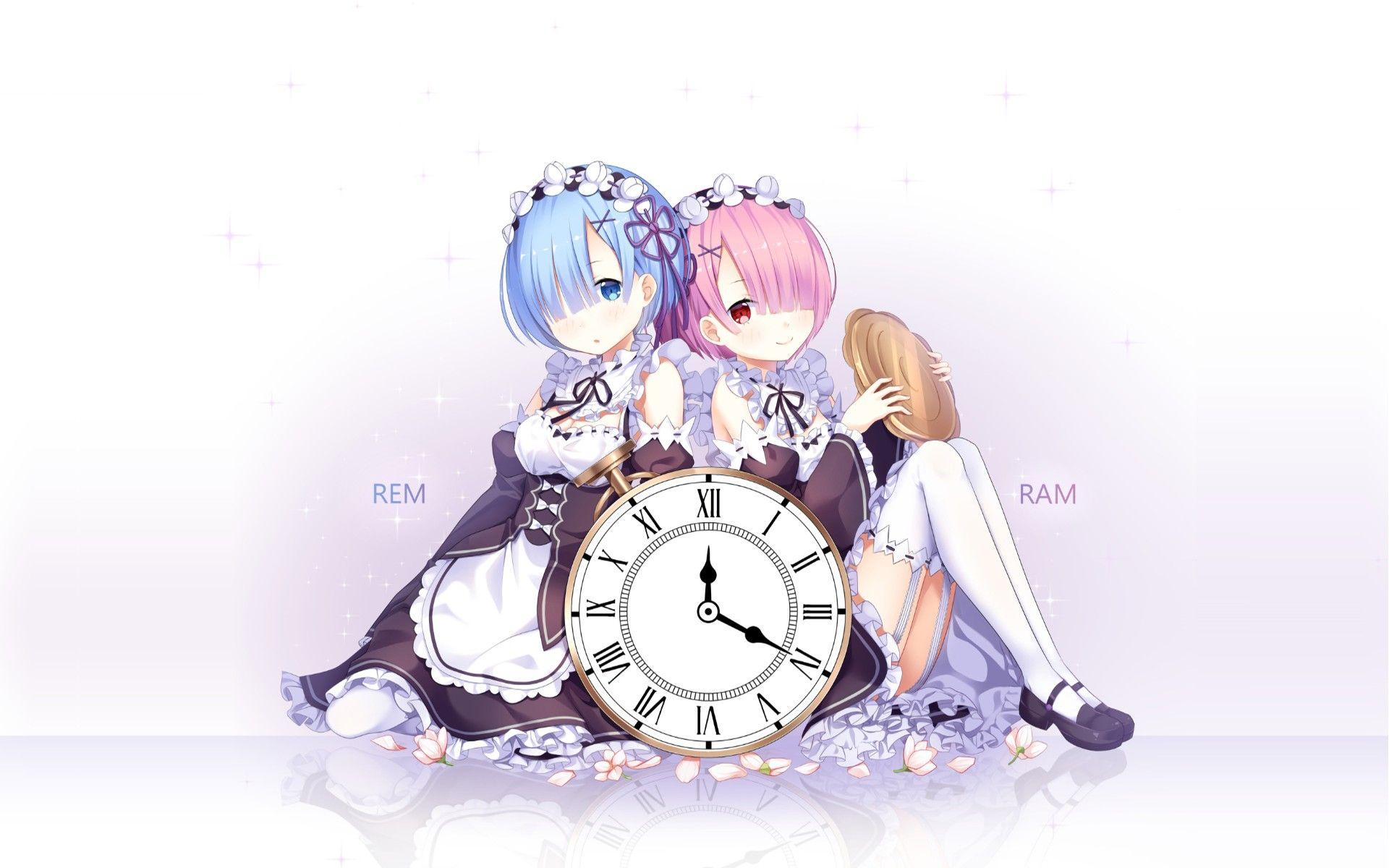 1920x1200 Rem, Ram (Re:Zero), Re: Zero Kara Hajimeru Isekai Seikatsu HD