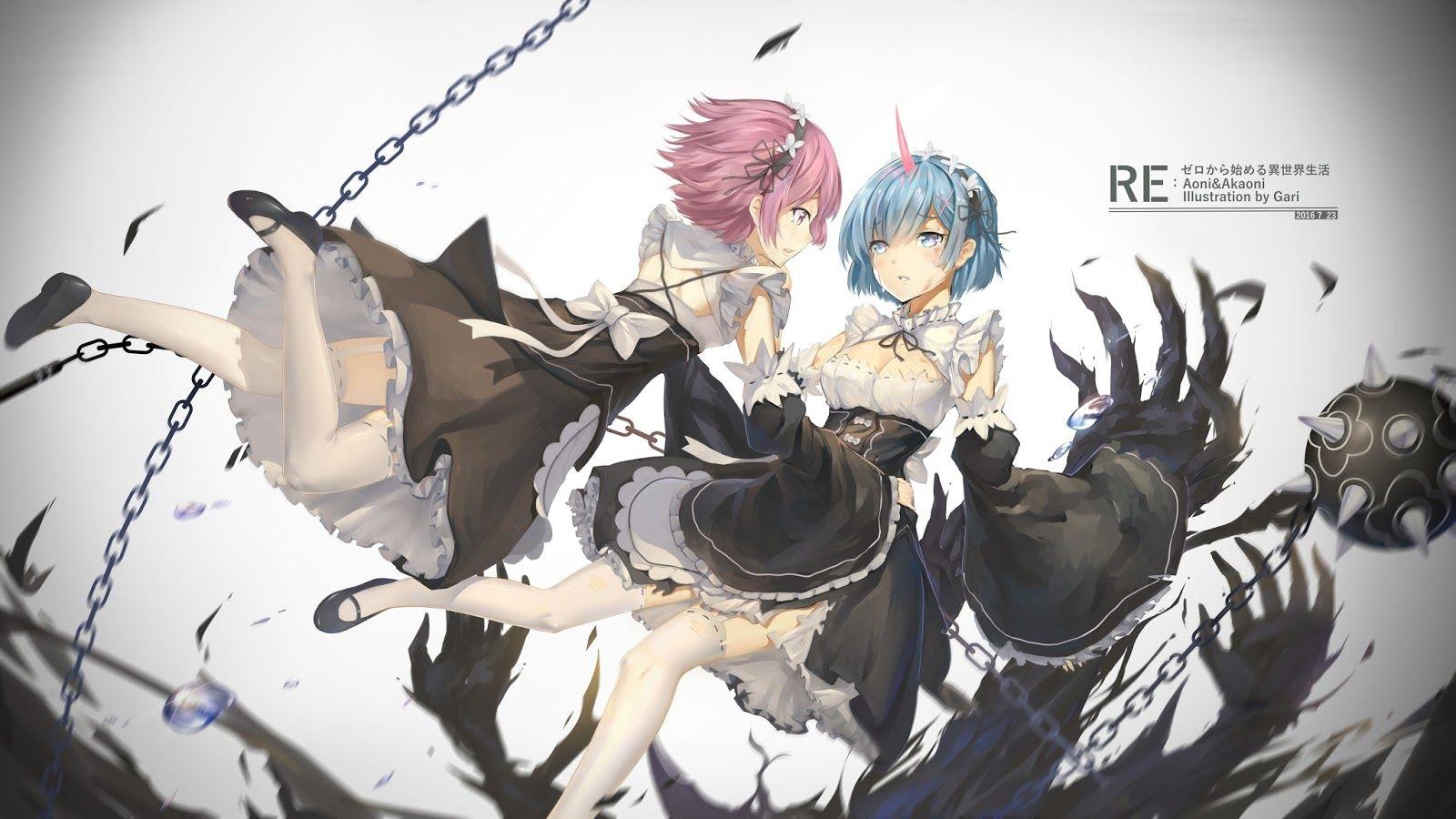 Ram and Rem Wallpapers - Top Free Ram and Rem Backgrounds - WallpaperAccess