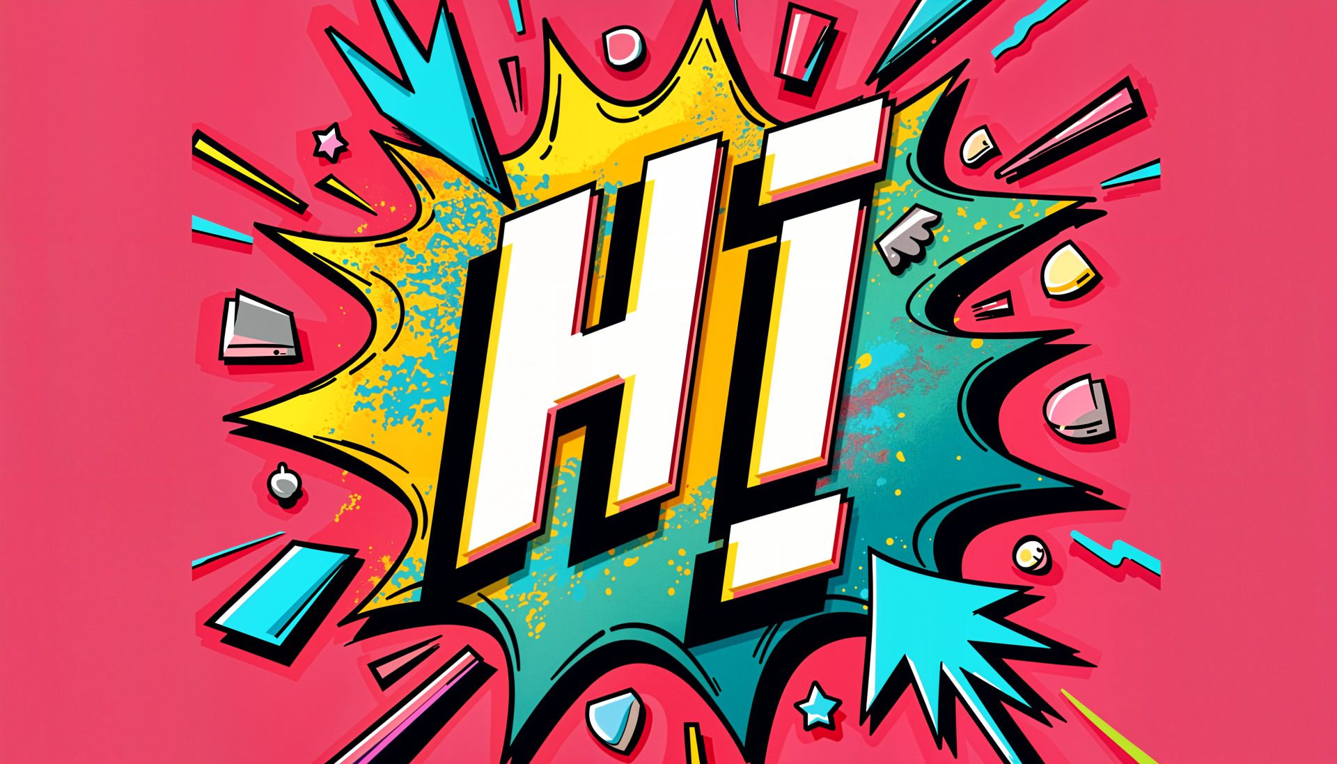 1920x1097 Vibrant Hi! 4K Ultra HD Wallpaper