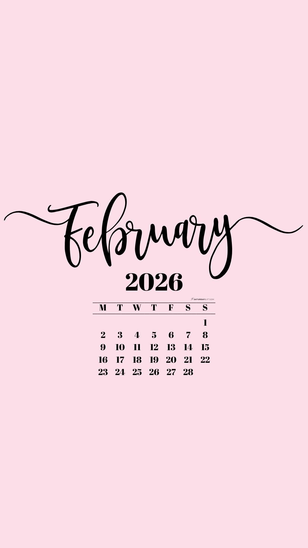 1080x1920 February Phone Wallpaper