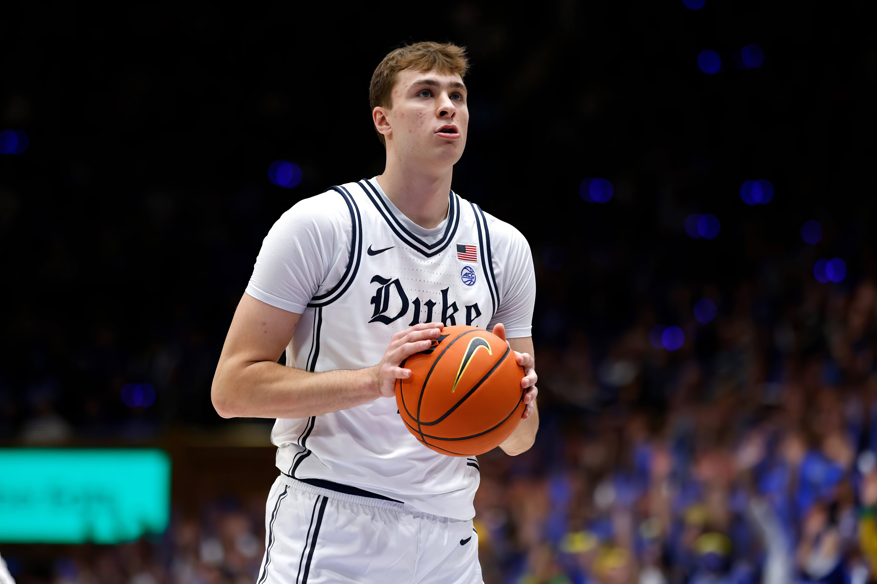 3000x2000 Download Sports Basketball Duke Blue Devils Cooper Flagg HD Wallpaper