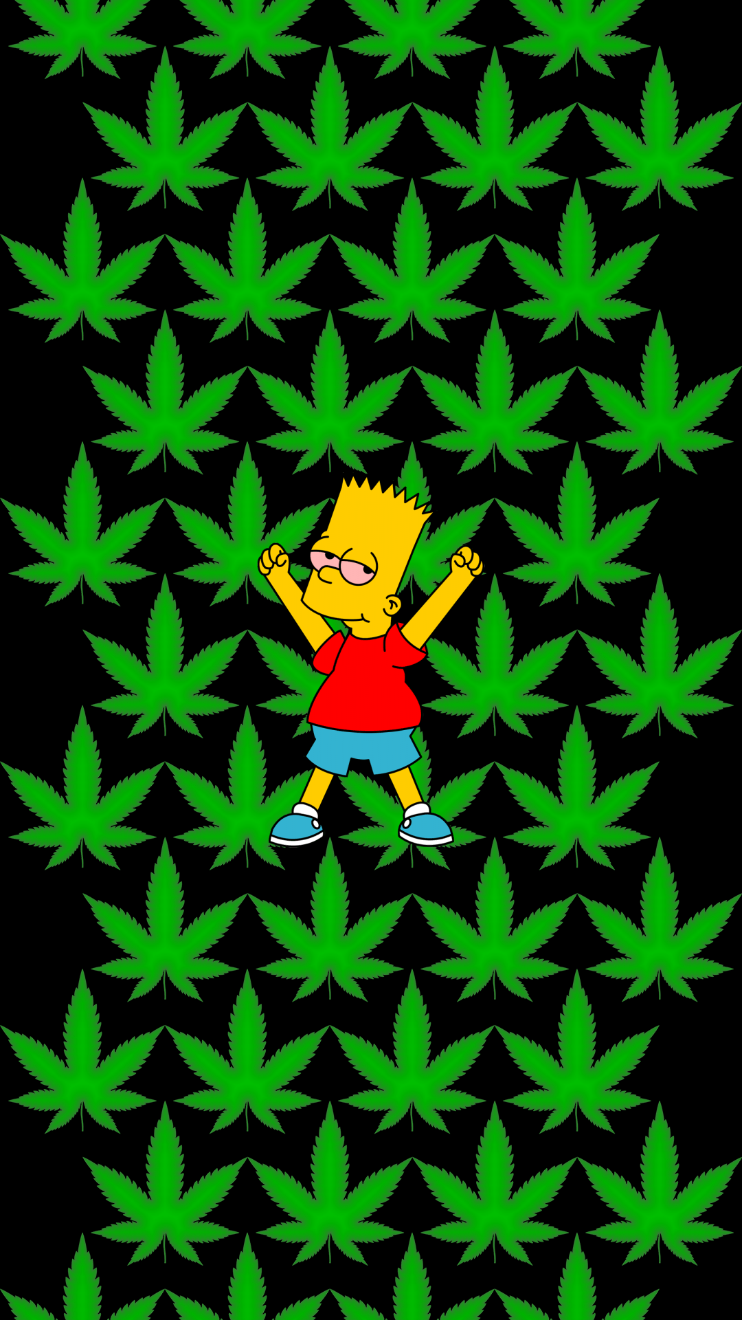 Bart Simpson Weed Wallpapers Top Free Bart Simpson Weed Backgrounds Wallpaperaccess