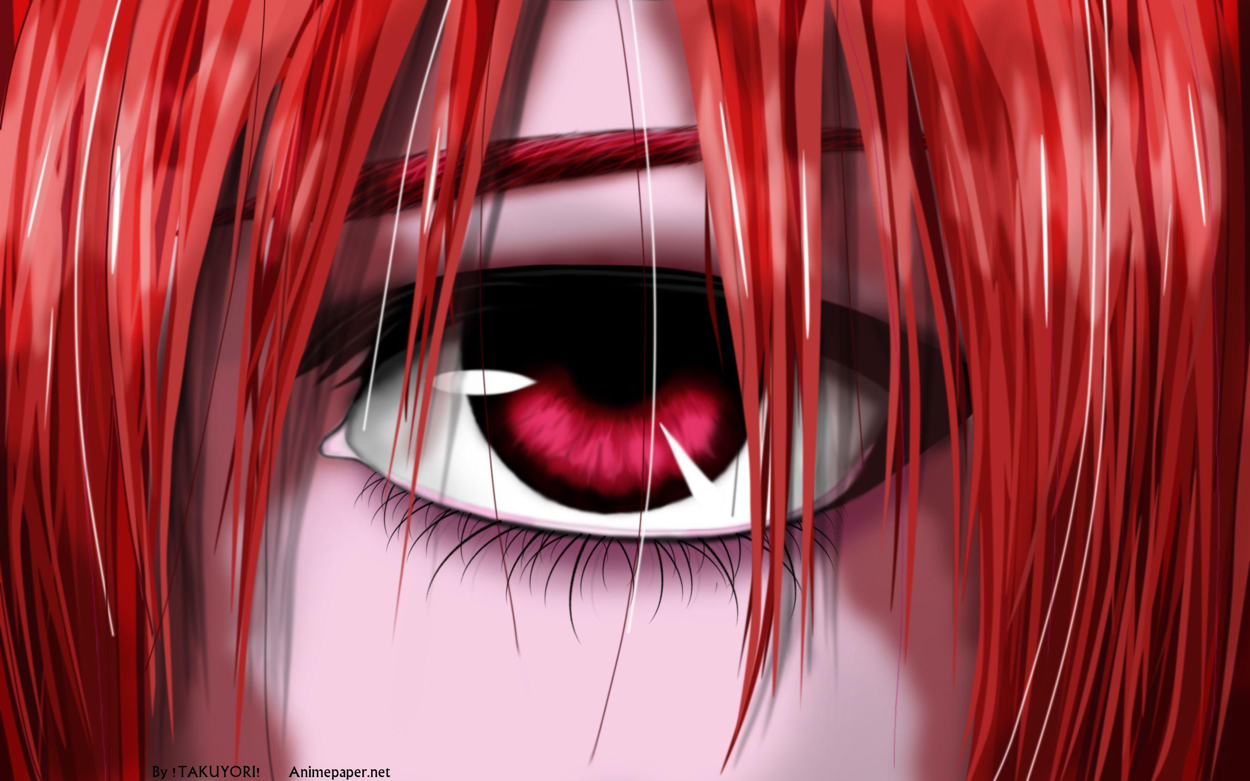 2560x1600 Elfen Lied: Mysterious Eye Desktop Background HD 2560x1600