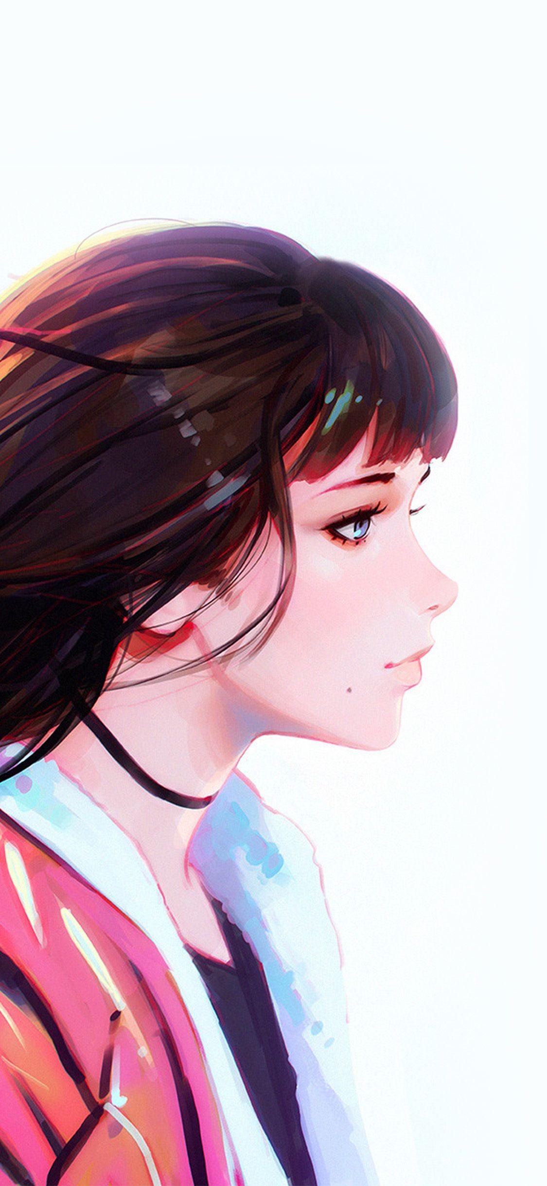 1125x2436 Girl Drawing Wallpaper. Explore collection