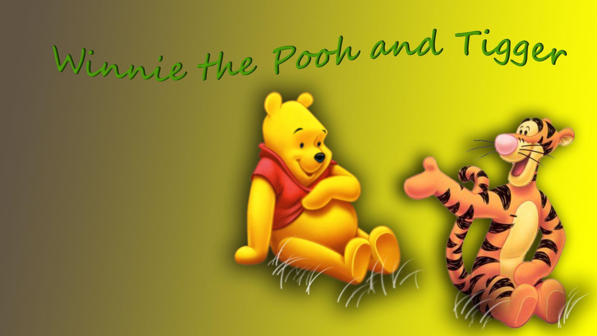 1920x1080 Winnie the Pooh Tigger Disney Friends Pooh Tigger Winnie Wallpaper