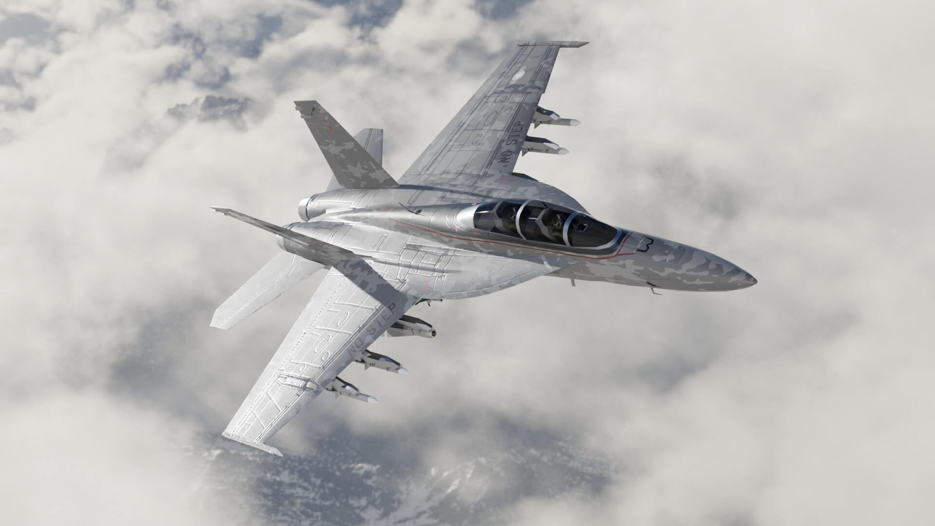 1920x1080 McDonnell Douglas F A 18 Super Hornet 3D Model