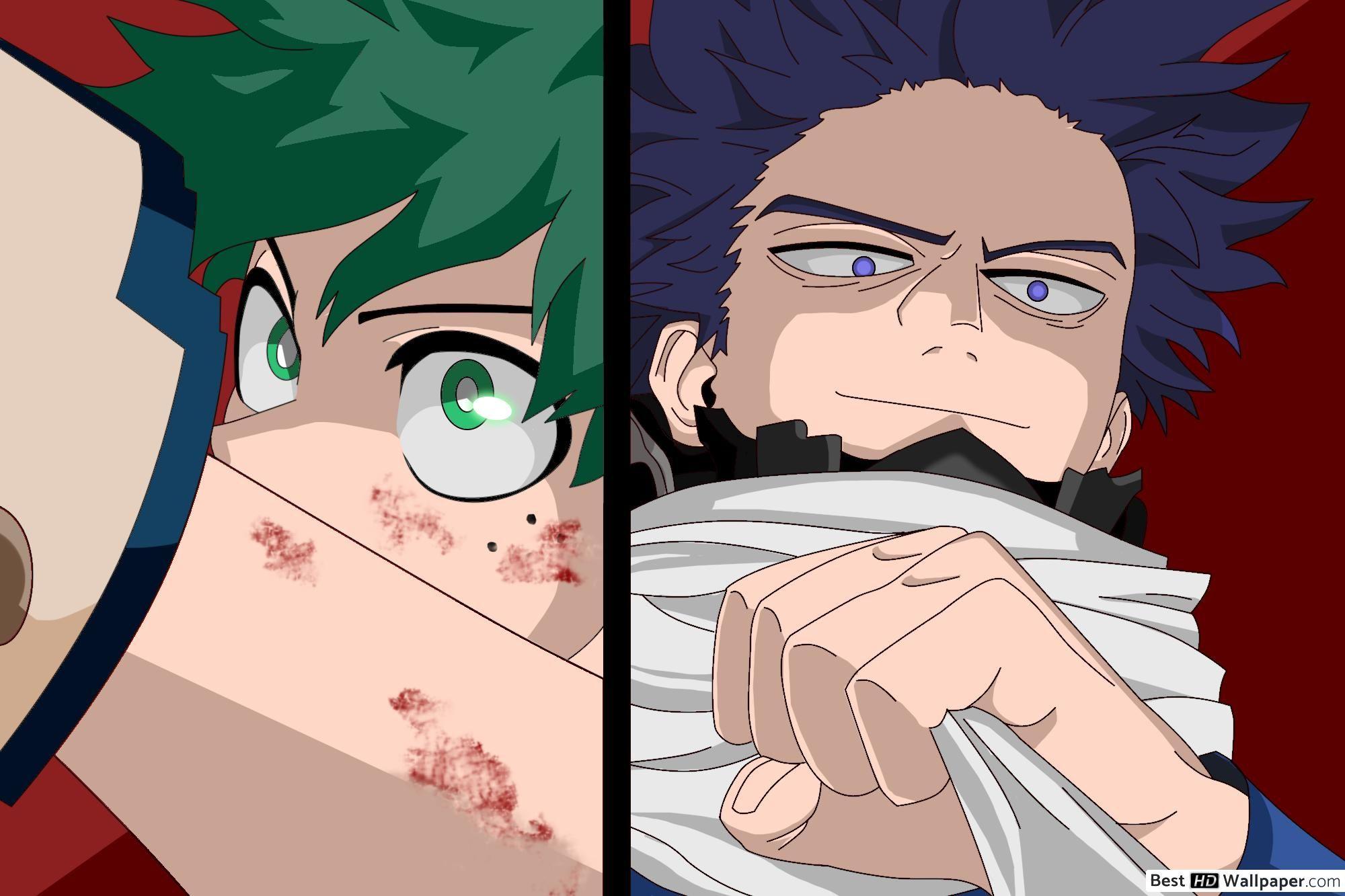 2000x1333 My Hero Academia Midoriya & Hitoshi Shinso Collab HD