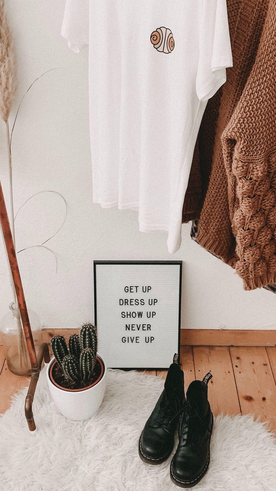 938x1668 Download wallpaper 938x1668 sign, inscription, clothes, shoes
