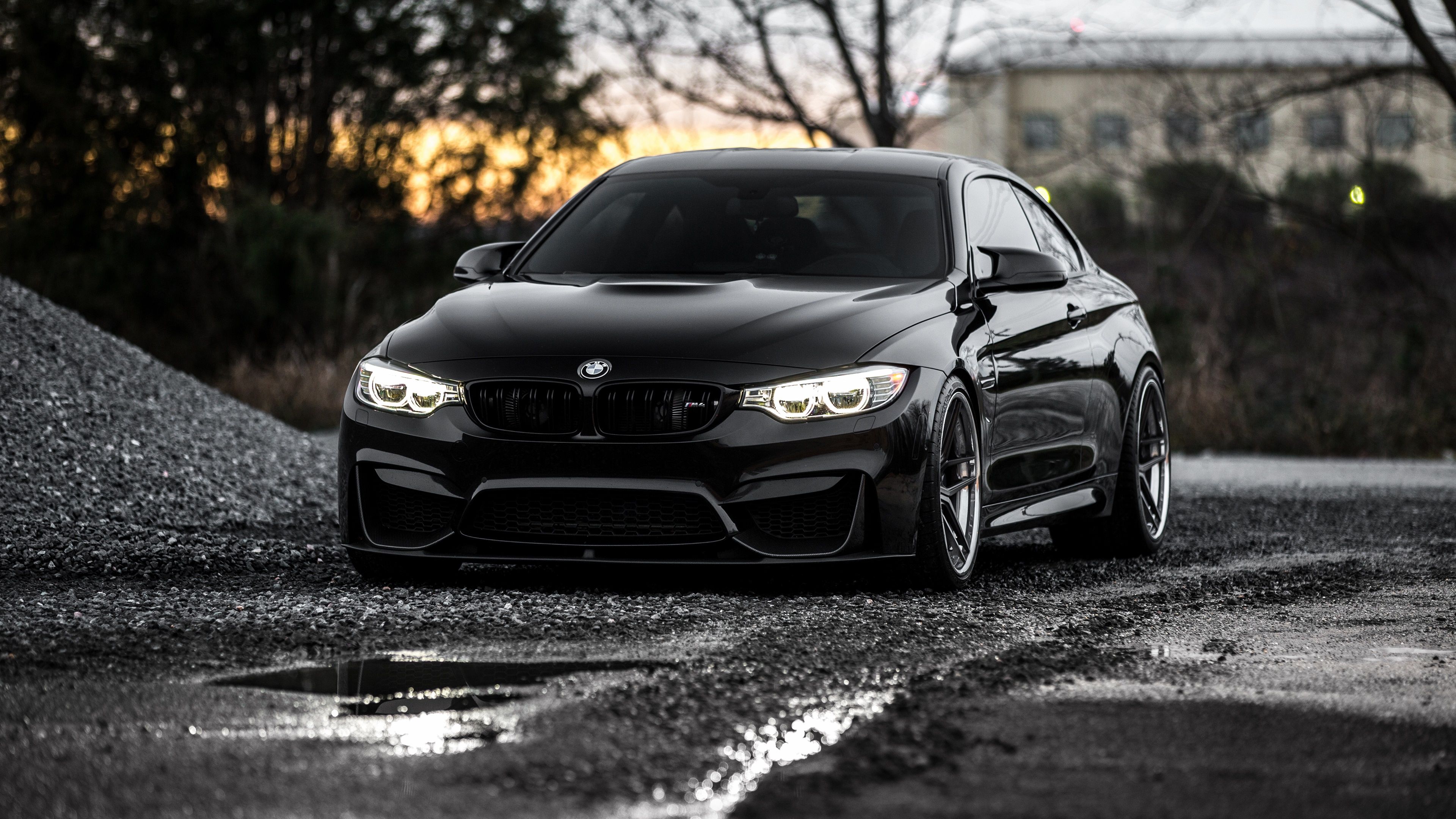 3840x2160 Black BMW
