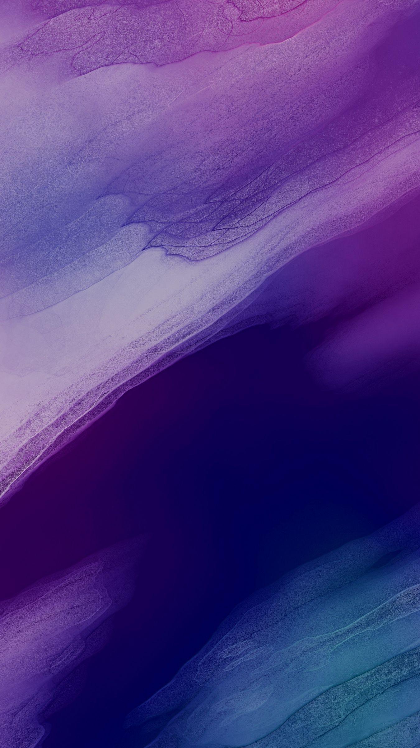 1350x2400 Wallpaper Stains, Purple, Gradient, Colorful Purple