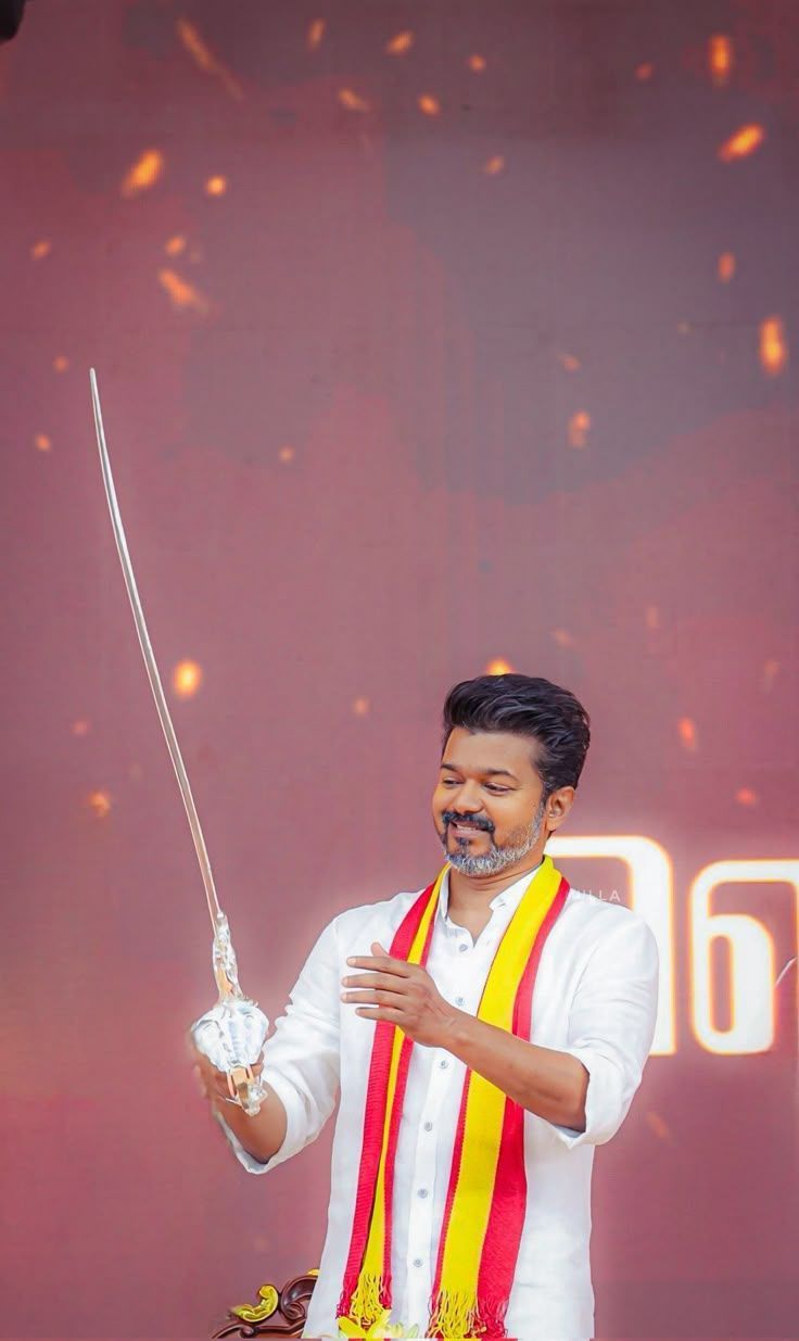 736x1235 Tvk vijay photo frame. Vijay cutout, Tvk vijay image hd, Thalapathi vijay