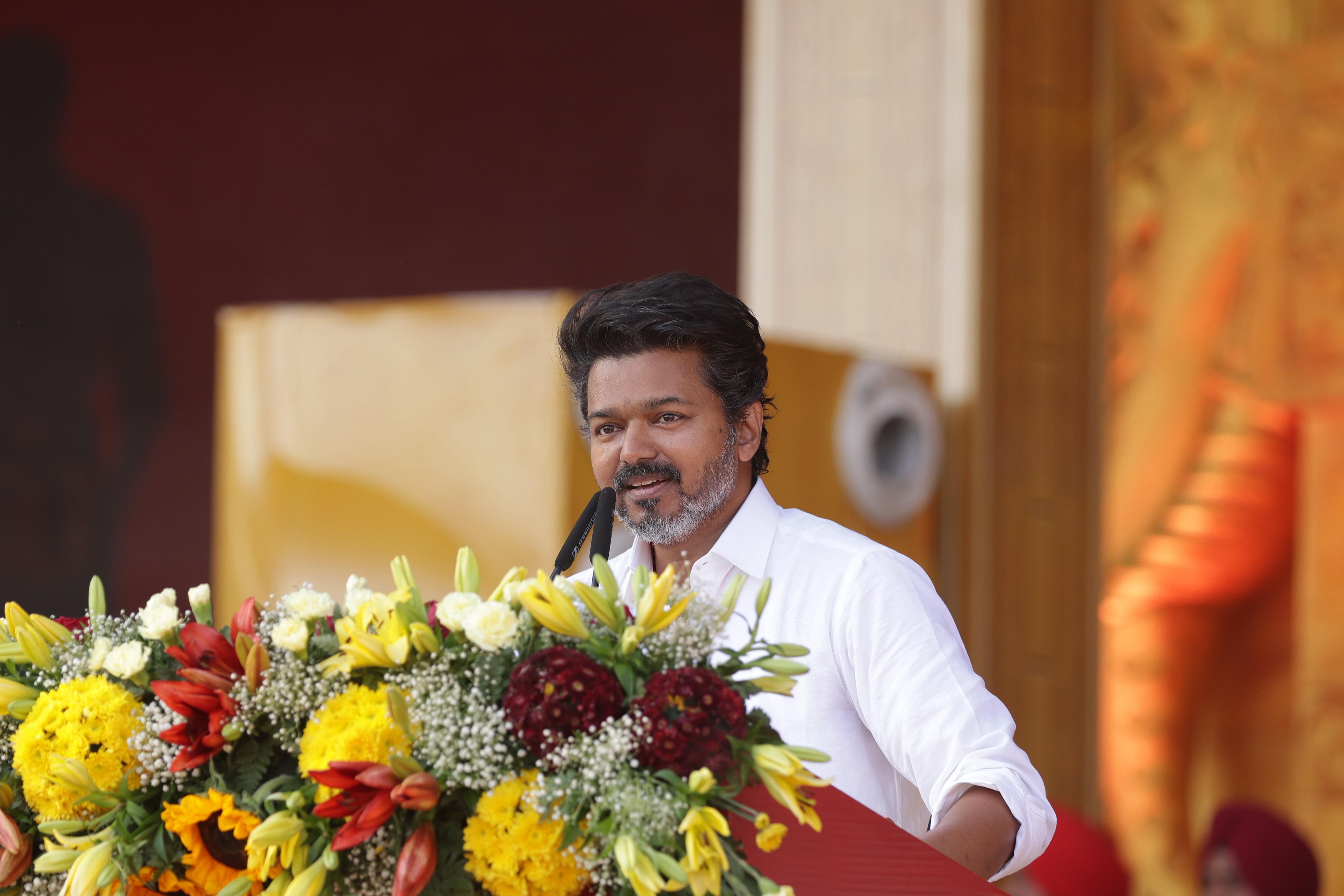 4160x2774 TVK Madurai Maanadu HD Stills And Photo. Stunning Thalapathy Vijay Latest 4K HD Image
