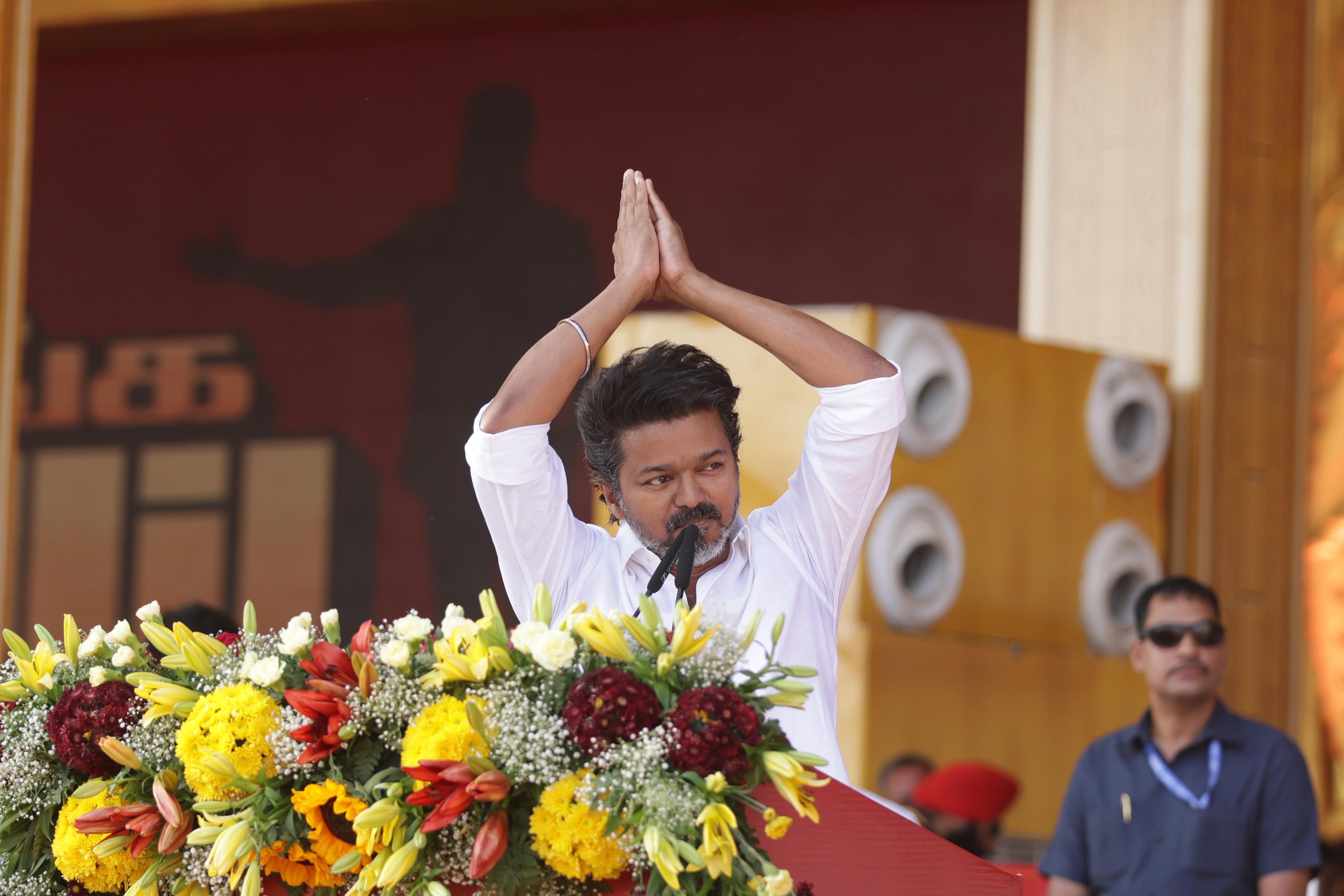 4160x2774 TVK Madurai Maanadu HD Stills And Photo. Stunning Thalapathy Vijay Latest 4K HD Image
