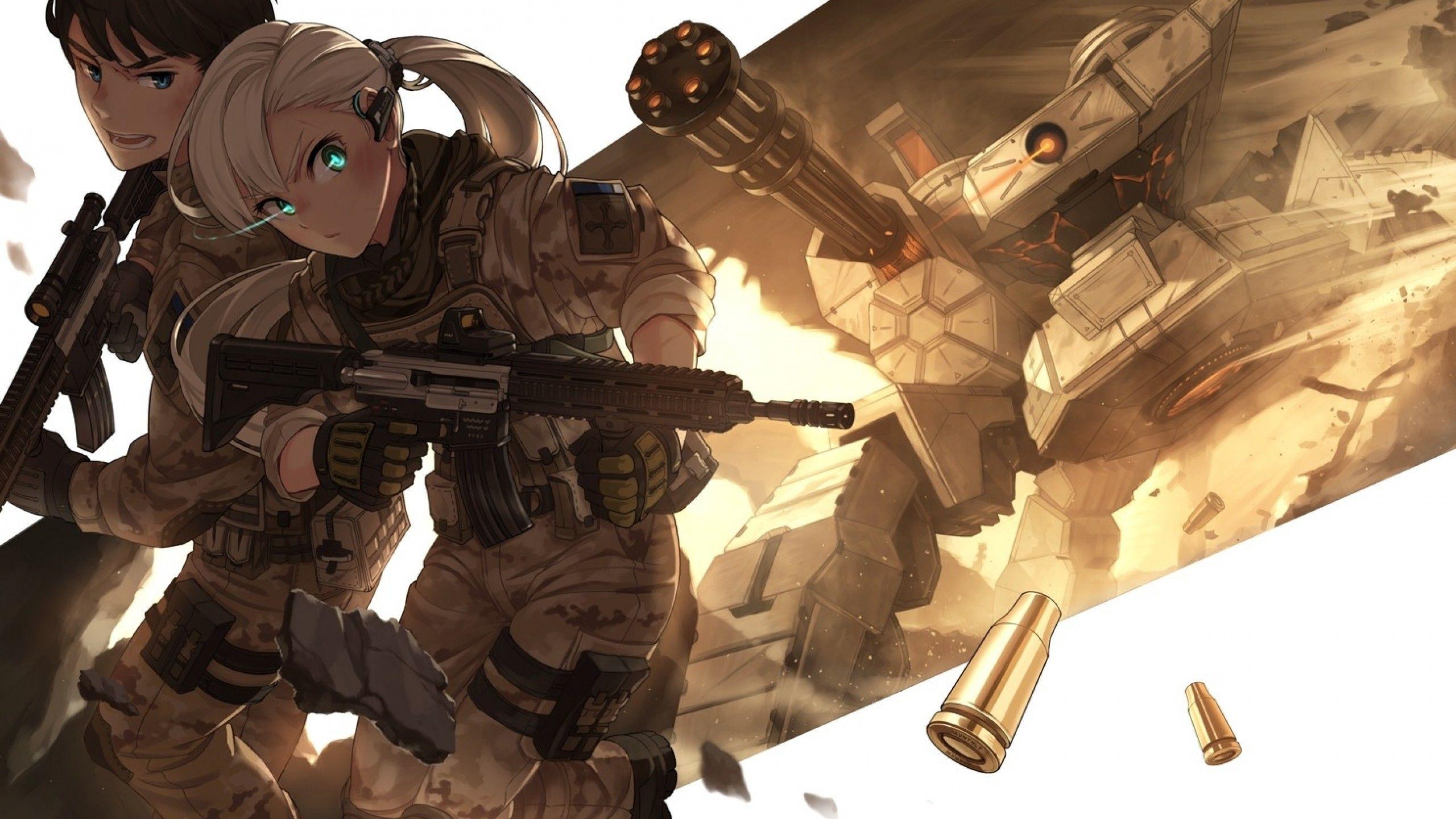 Anime Military Wallpapers Top Free Anime Military Backgrounds Wallpaperaccess