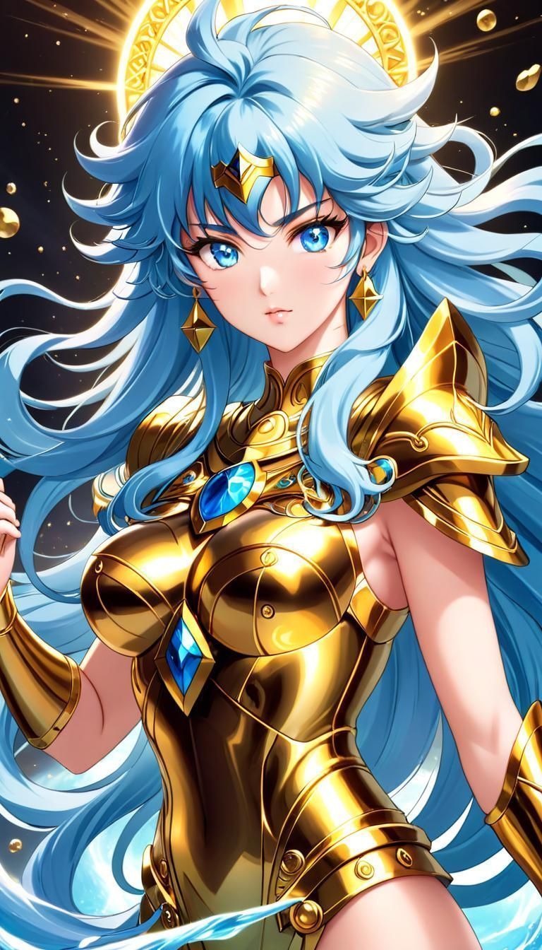 768x1344 Sophie Gold Saint of Sagittarius