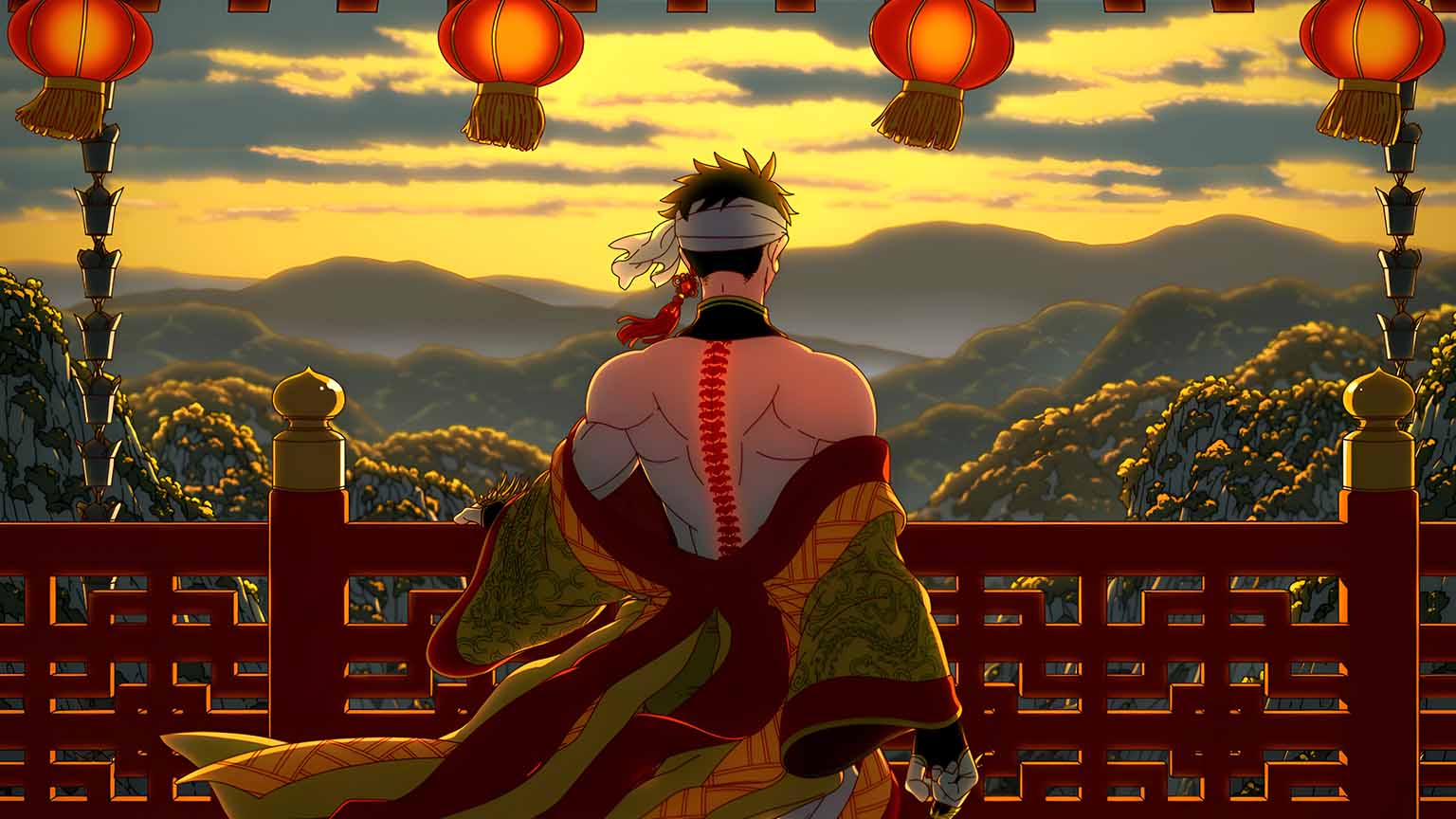 1536x864 Record Of Ragnarok Qin Shi Huang Sunset Desktop Wallpaper 4k