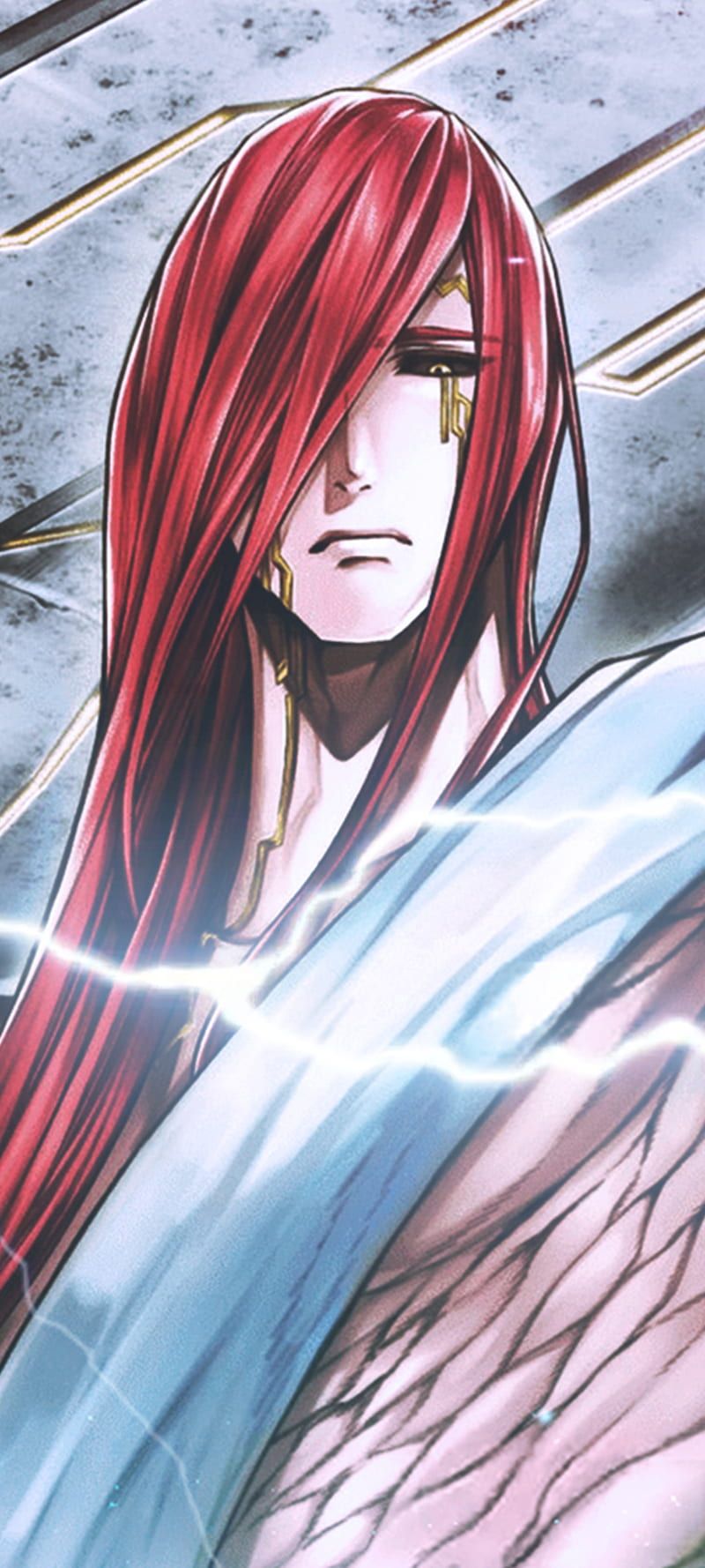 800x1778 Thor, eye, red, record of ragnarok, Shuumatsu no Valkyrie, Shumatsu no Valkyrie, HD phone wallpaper