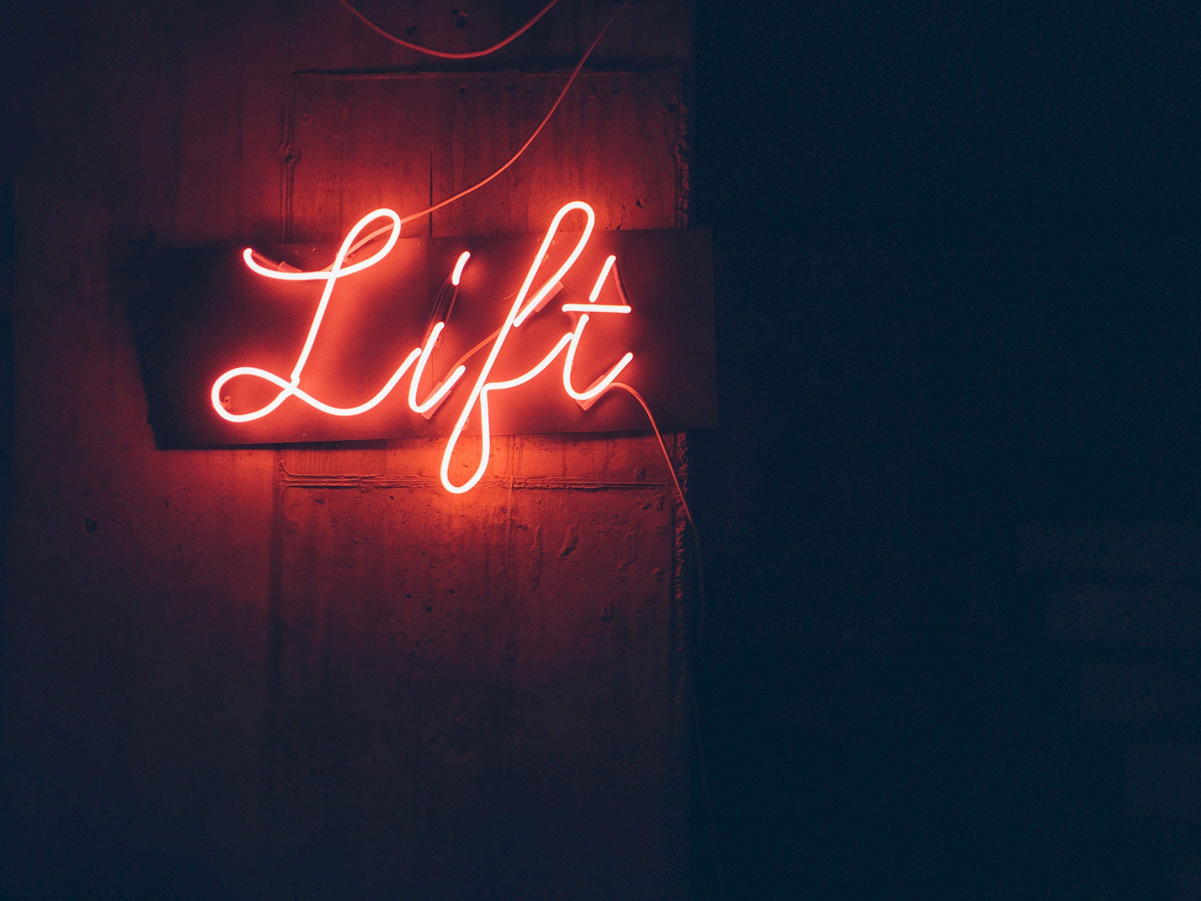 3904x2928 3904x2928 #elevator, #dark, #lift, #city, #sign, #black